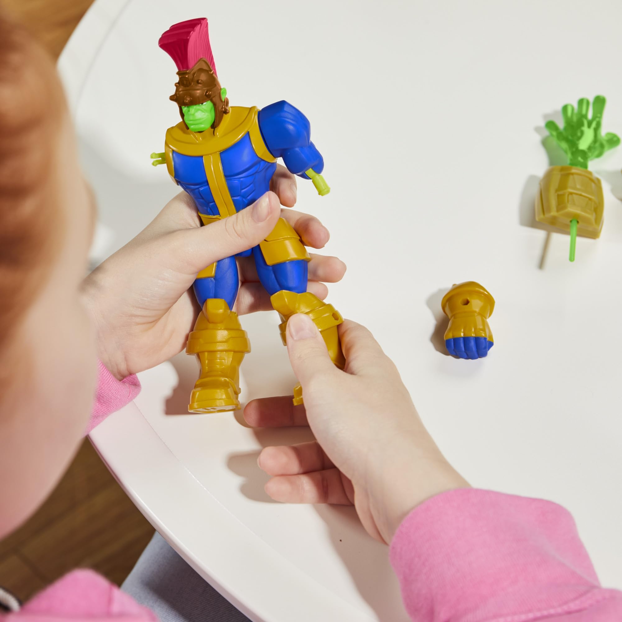 AVENGERS MixMashers Marvel Thanos Deluxe Action Figure - Mix & Match Custom Play, 4+ Years 7