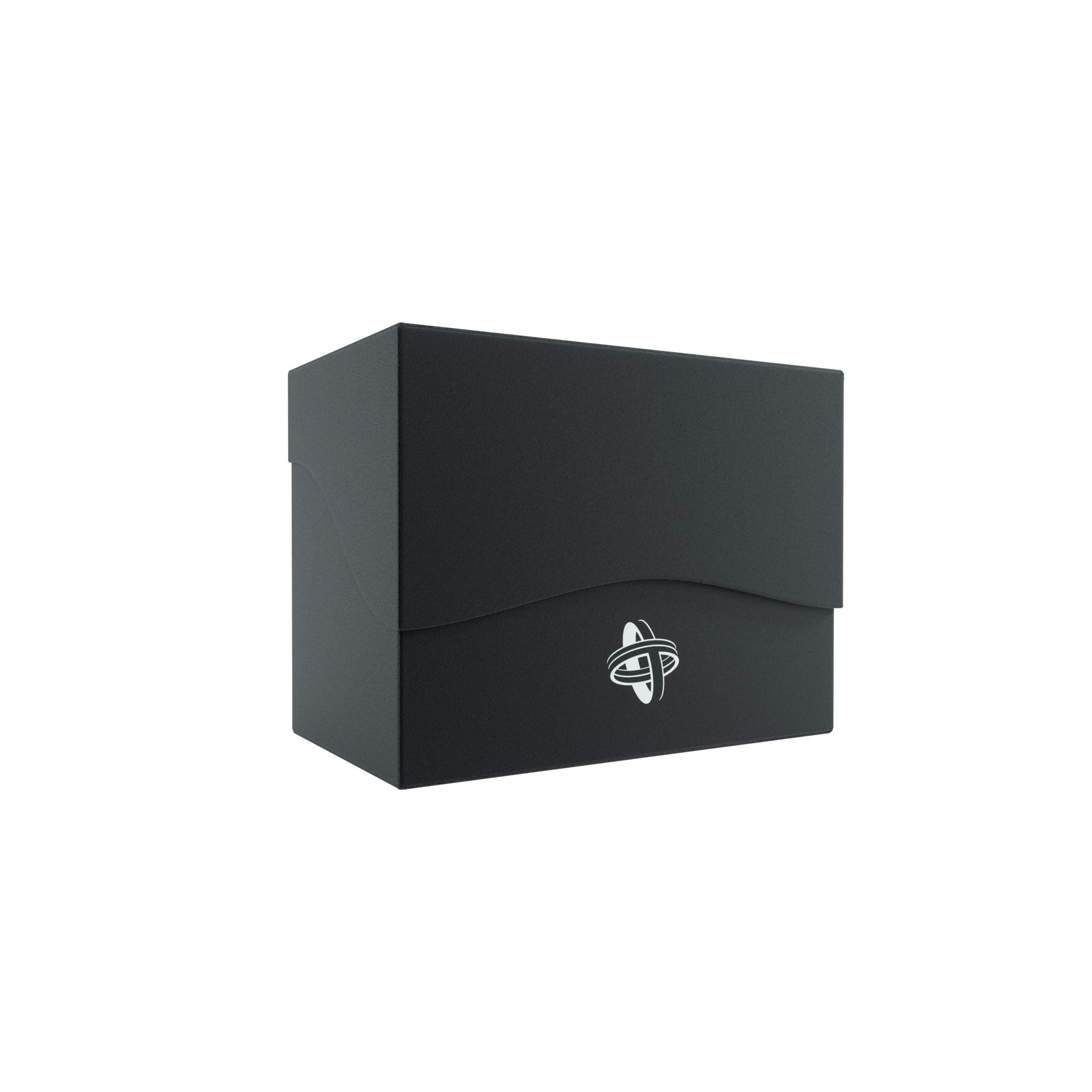 Gamegenic 80-Karten-Seitenhalter – Schwarz, für 80 doppelseitig gesleevte Karten, seitlich zu ladende Deckbox mit Cobra Neck-Technologie 19