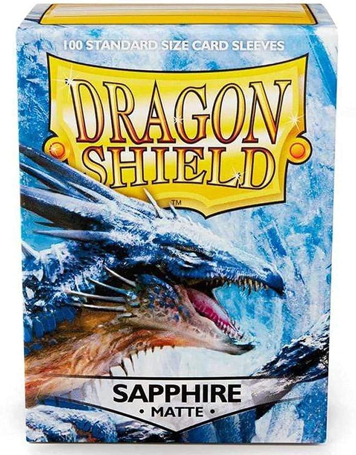 Dragon Shield Matte Standard Size Sleeves 100Pk Sapphire 3