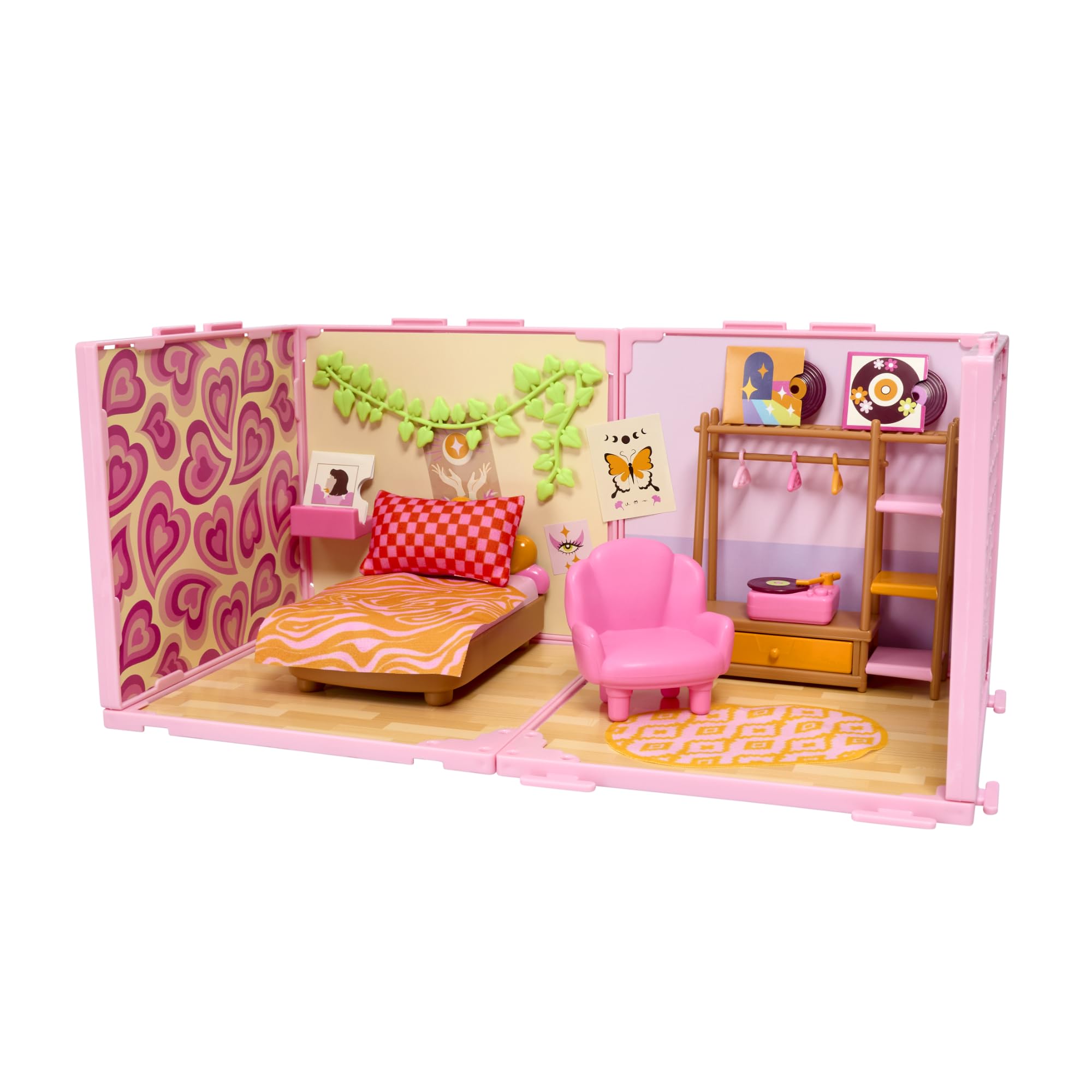 Goliath Suite Spaces Deluxe Bedroom Set - Modular Dollhouse Playset for 6+ 3