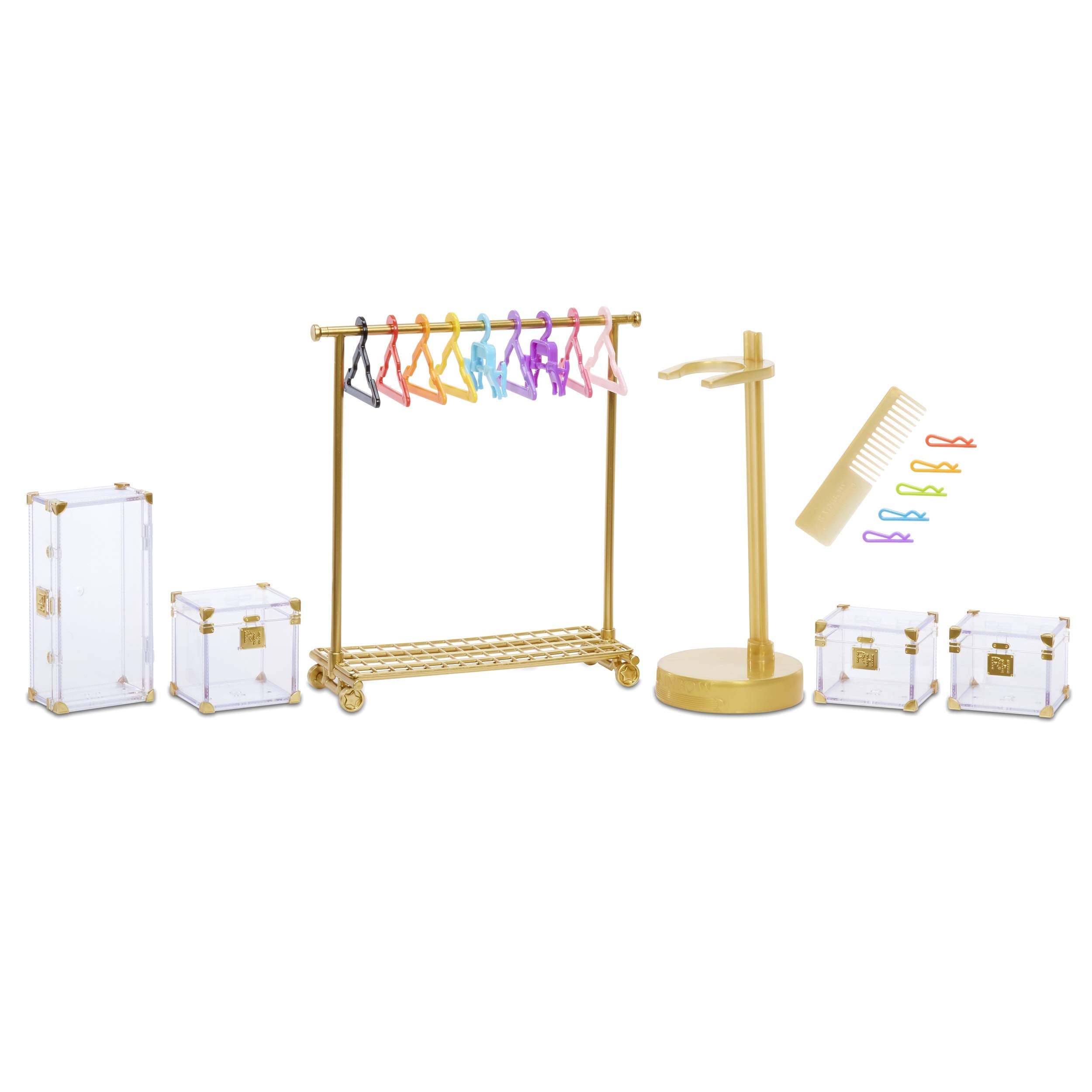 Rainbow High Fashion Studio - Exclusive Avery Styles Doll with 2 Wigs & 300+ Mix-and-Match Outfits, Age 4+