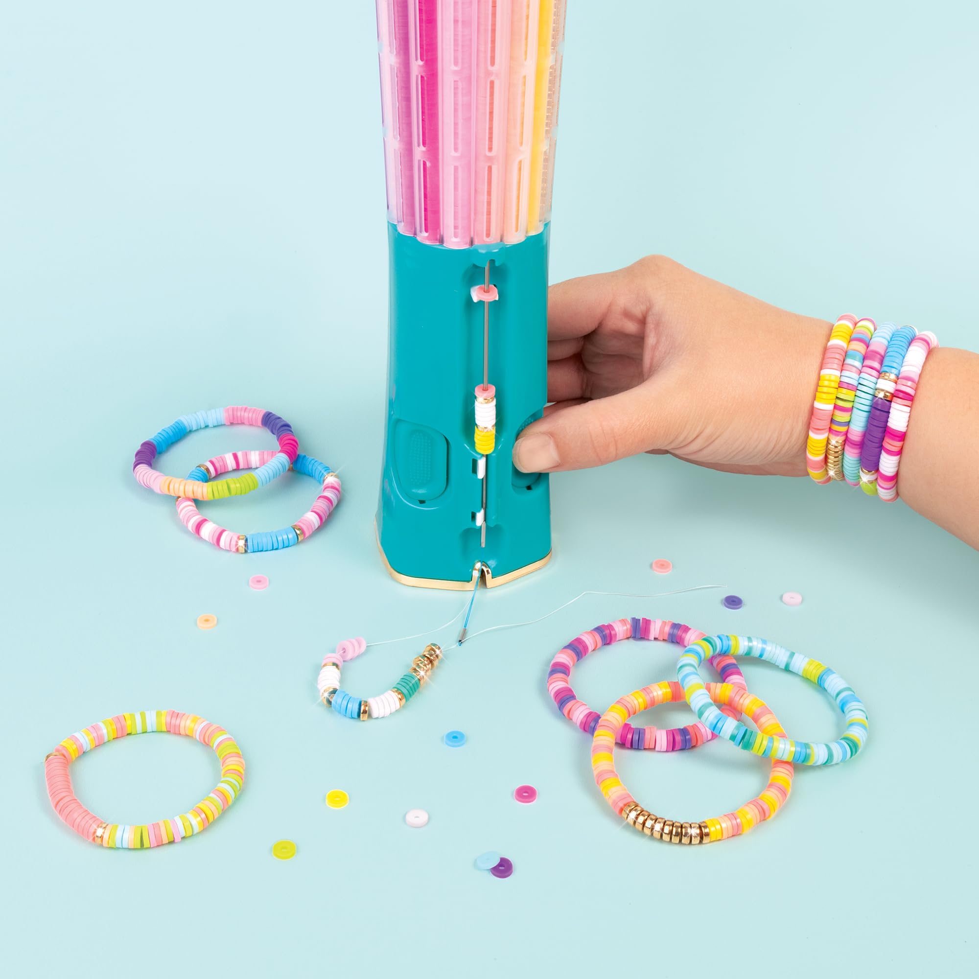 Make It Real Swift Clicks Heishi Bracelet Maker 4