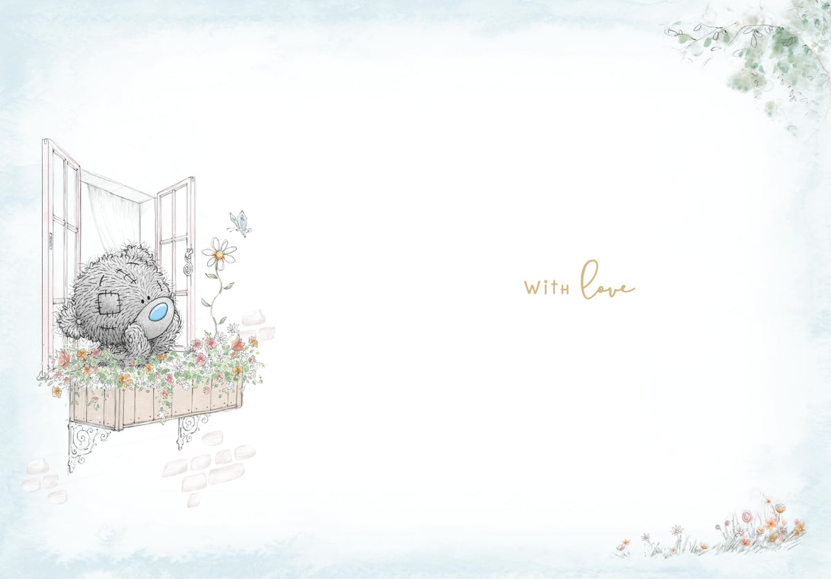 Me to You Blank Congratulations Card - Happy New Home | 5 x 7 inches | Tatty Teddy Artwork