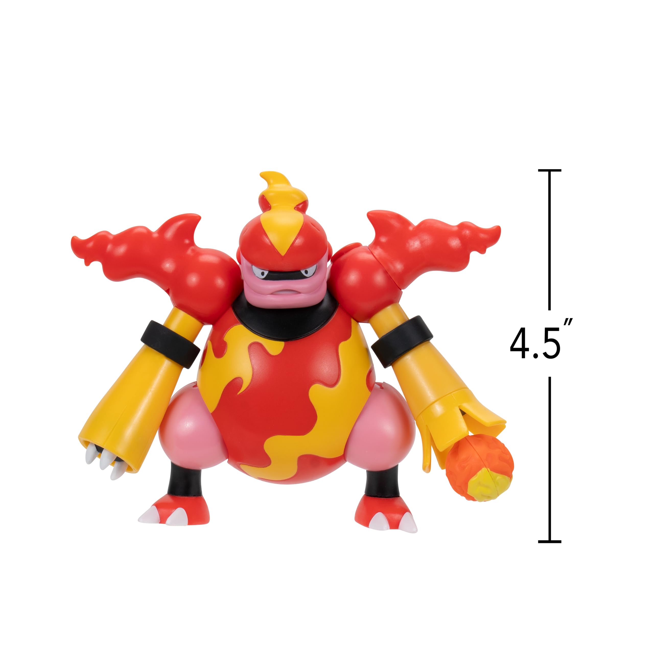 Pokémon Battle Feature Figure 4 Pack - 4.5-Inch Battle Ready Figures with Articulated Limbs 7