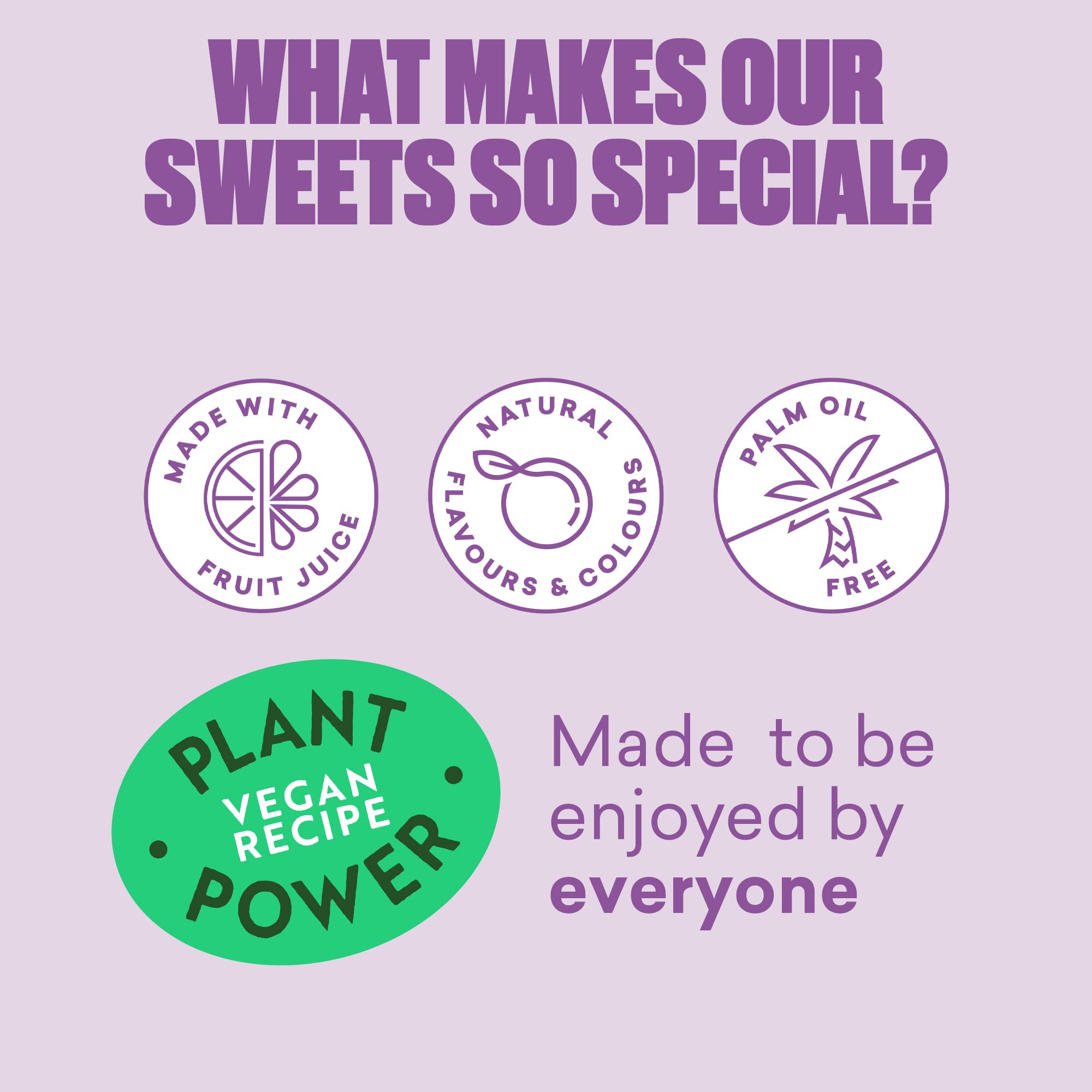 Candy Kittens Disco Dreams Vegan Sweets – 140g Fizzy Treats with Real Fruit Juice, Plant-Based Pick and Mix Snack 4