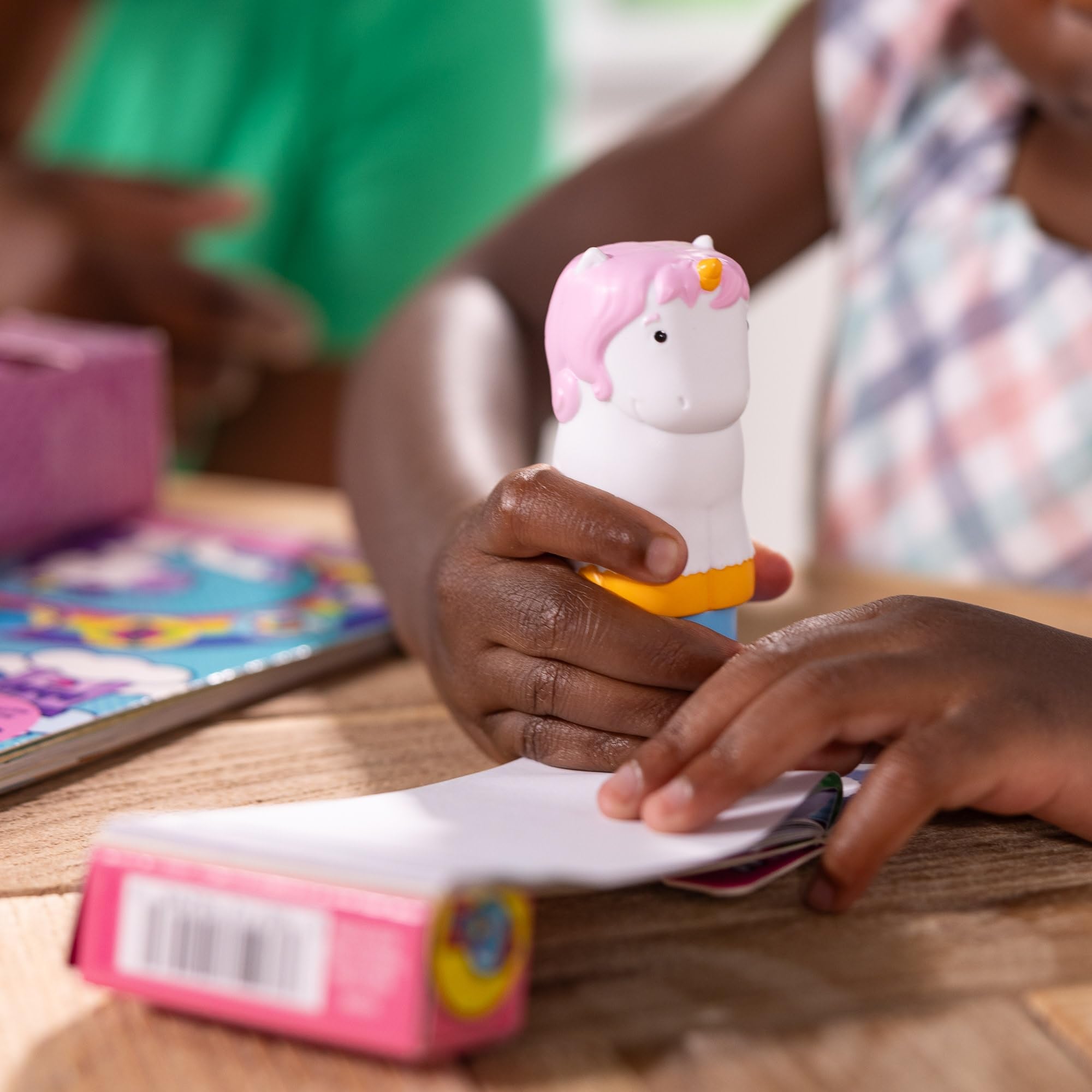 Melissa & Doug Sticker WOW! Unicorn Bundle with Stamper and 500 Stickers | Ages 3-7 7