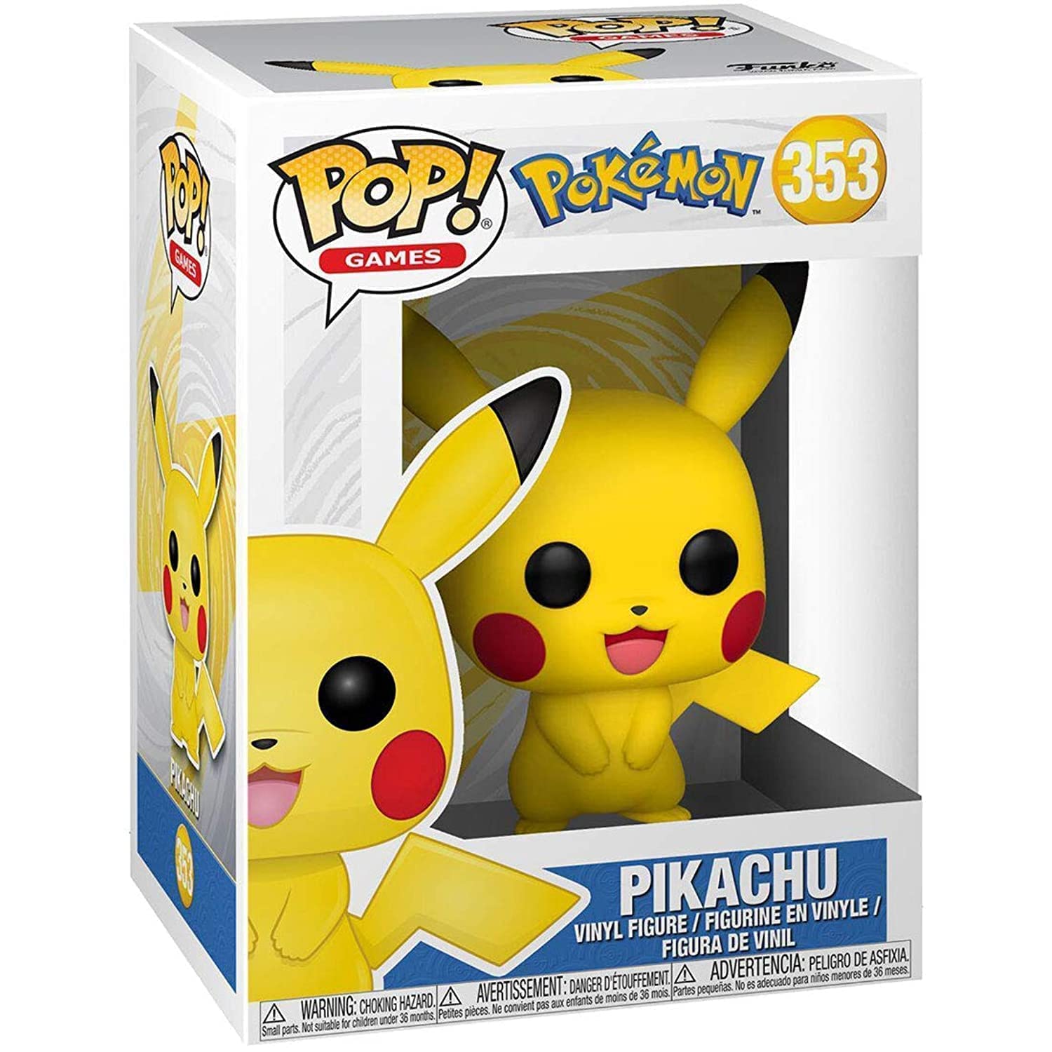 Funko Pop! Games: Pokemon - Pikachu Vinyl Figure (31528) 1