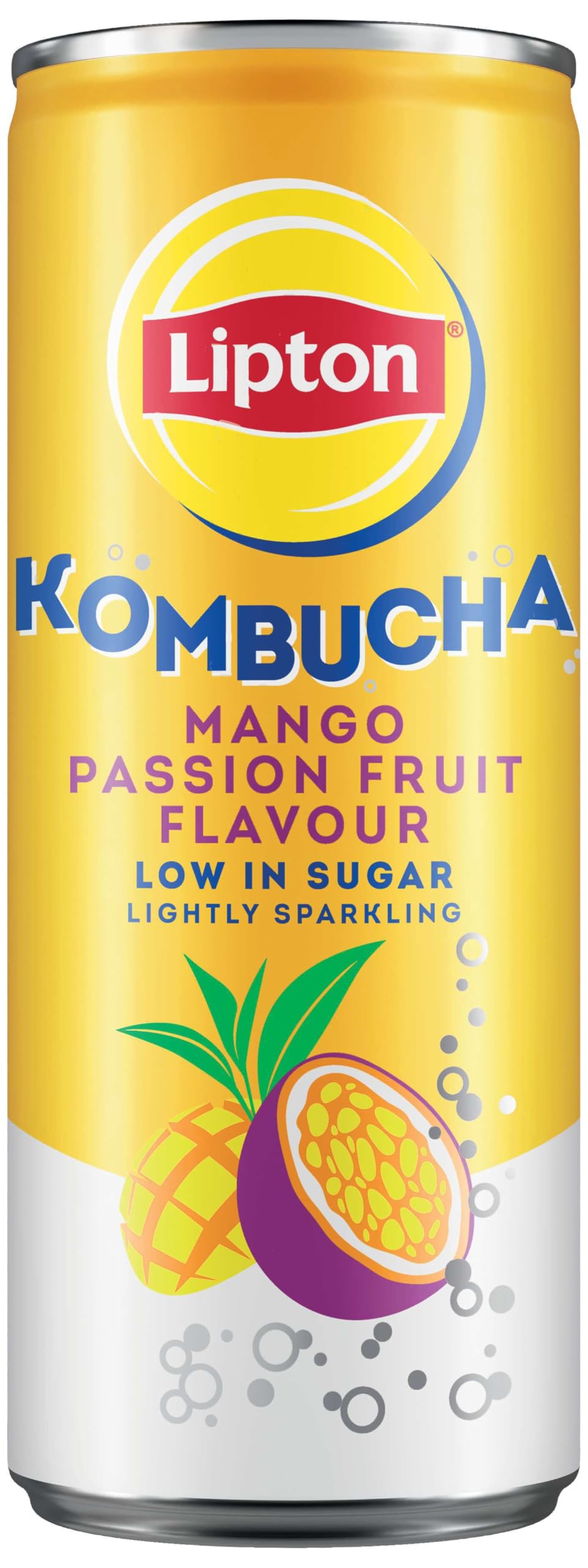 Lipton Kombucha Mango & Passion Fruit, 250ml (Pack of 4) 4