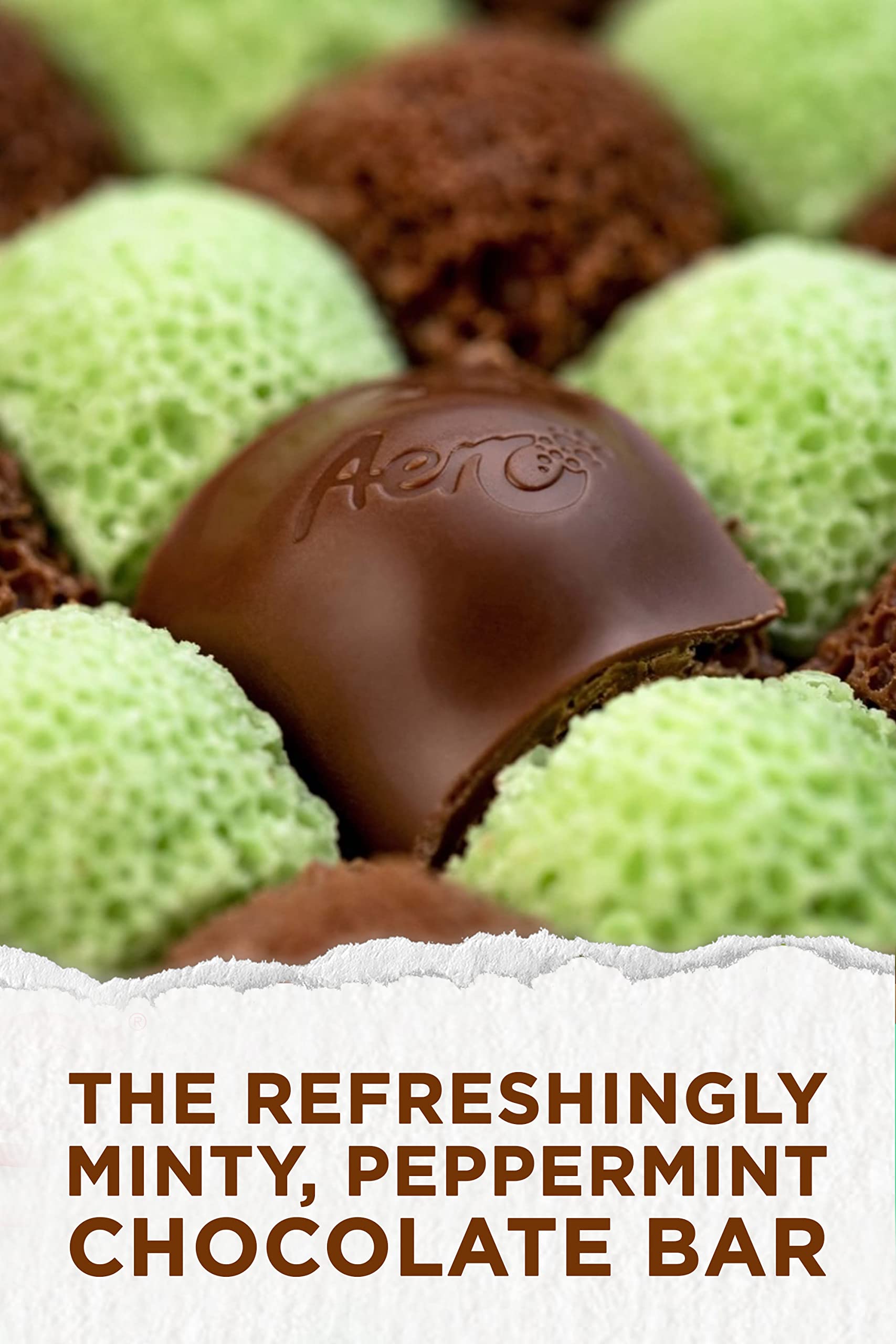 Aero Peppermint Mint Chocolate Sharing Bars, 15 x 90 g 5
