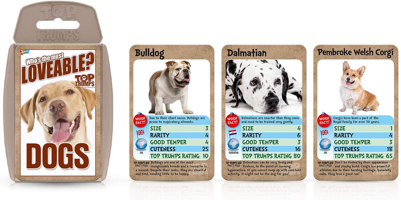 Top Trumps Dogs Card Game 5