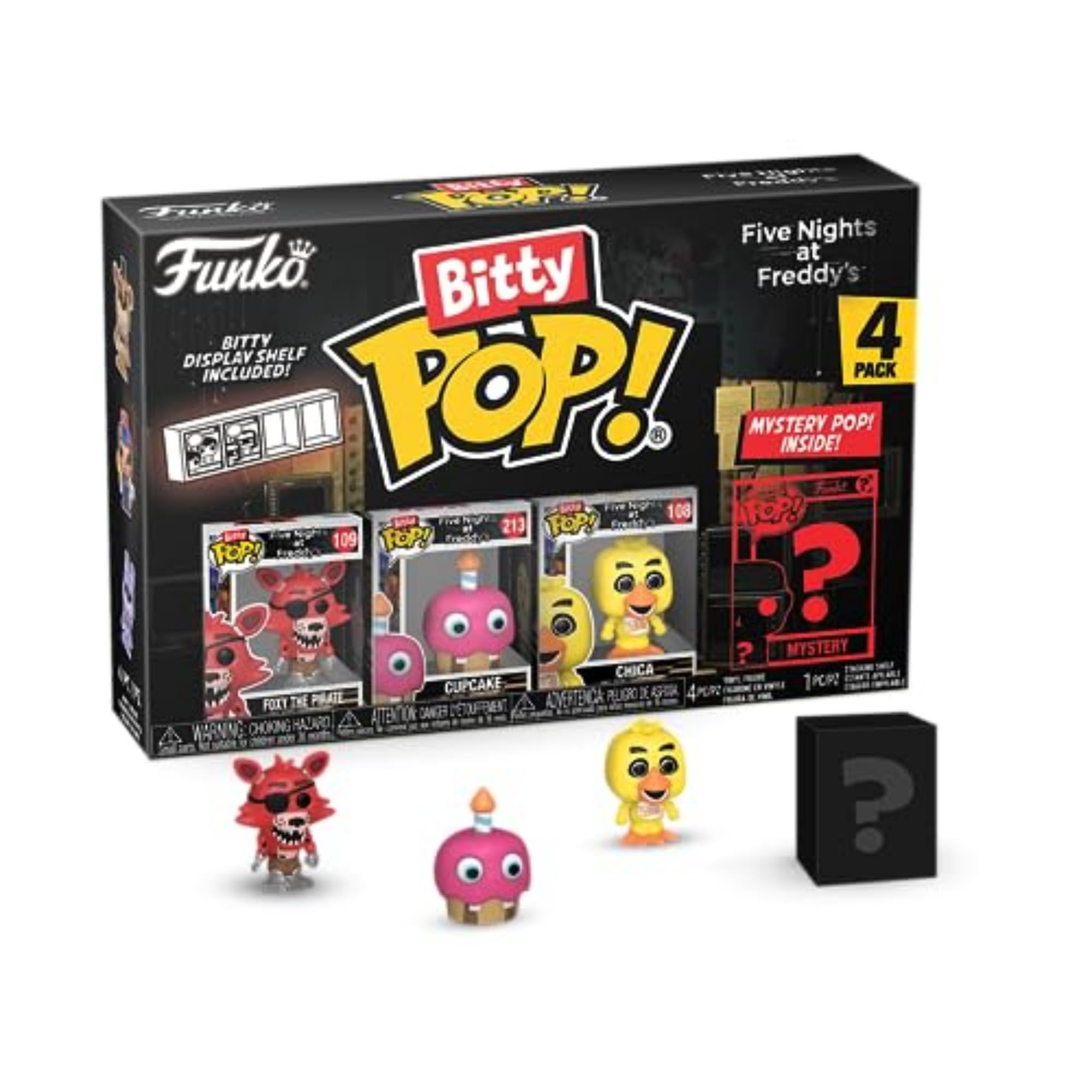 Funko Bitty POP! Five Nights at Freddy's Mystery Mini Figures - 4 Pack