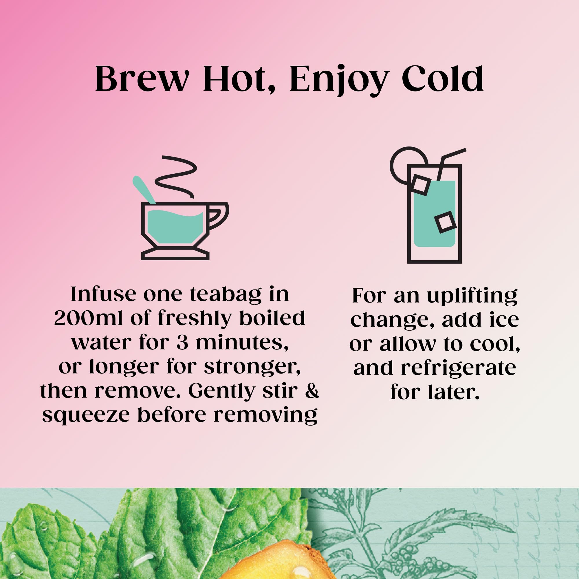 Twinings Superblends Stoffwechseltee – Pfefferminz- und gewürzter grüner Kräutertee mit Brennnessel und Zink, 80 biologisch abbaubare Teebeutel 6