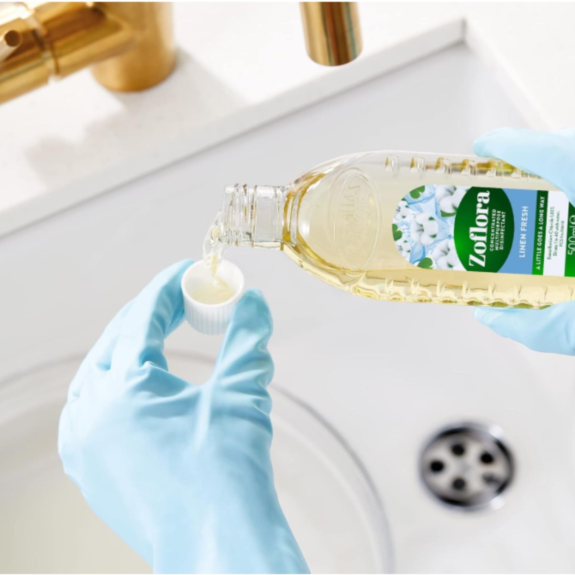 Zoflora - Linen Fresh Concentrated Disinfectant 1L 4