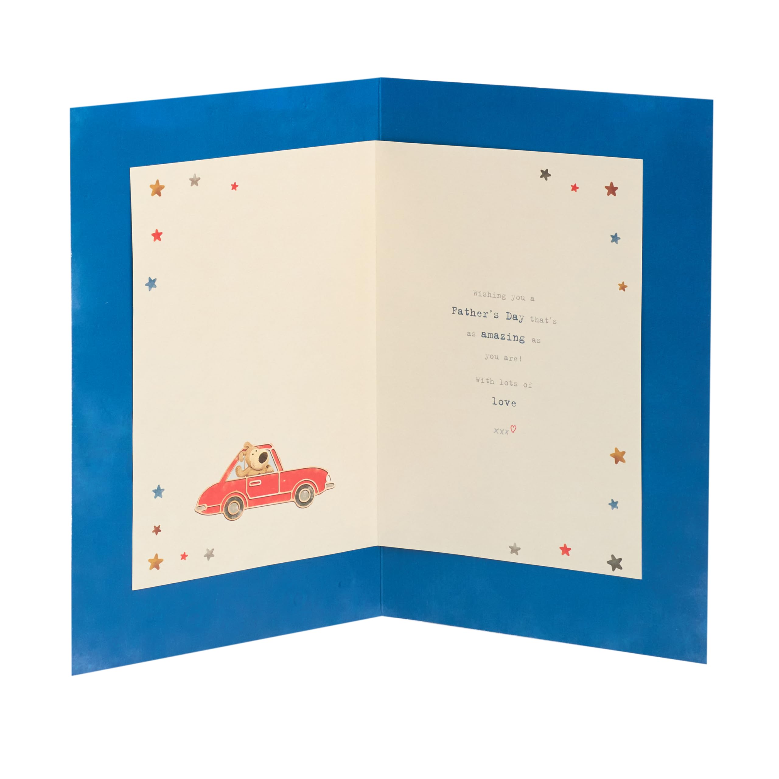 Boofle Father's Day Card for Dad, Grandad, or Husband | FSC Certified | 14.9 x 22.9 cm