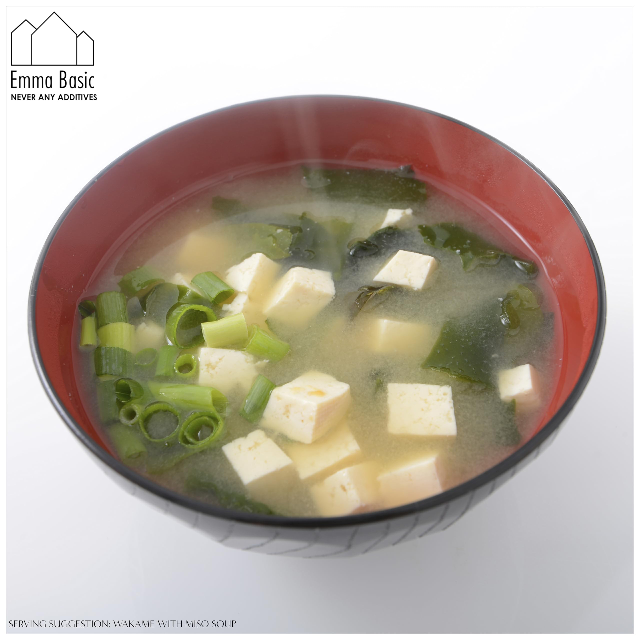 Emma Basic Getrocknetes Wakame 500 g – Ballaststoff- und proteinreiche Algen – Fertig in 3 Minuten