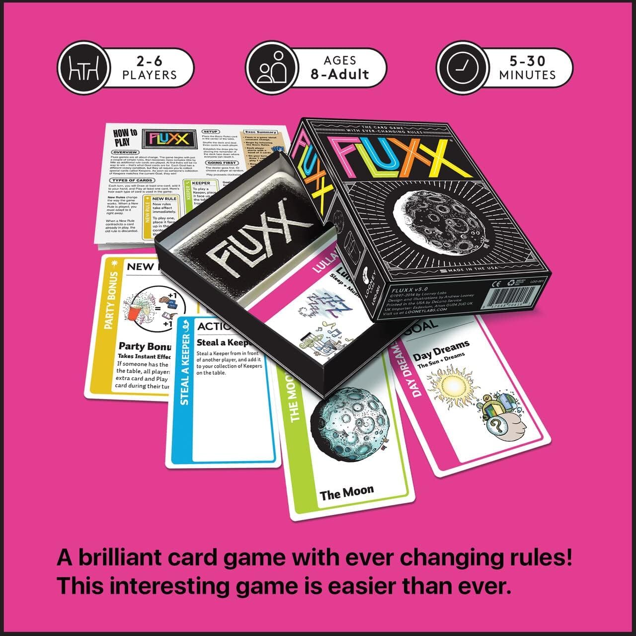 Looney Labs Fluxx 5.0 Card Game 6