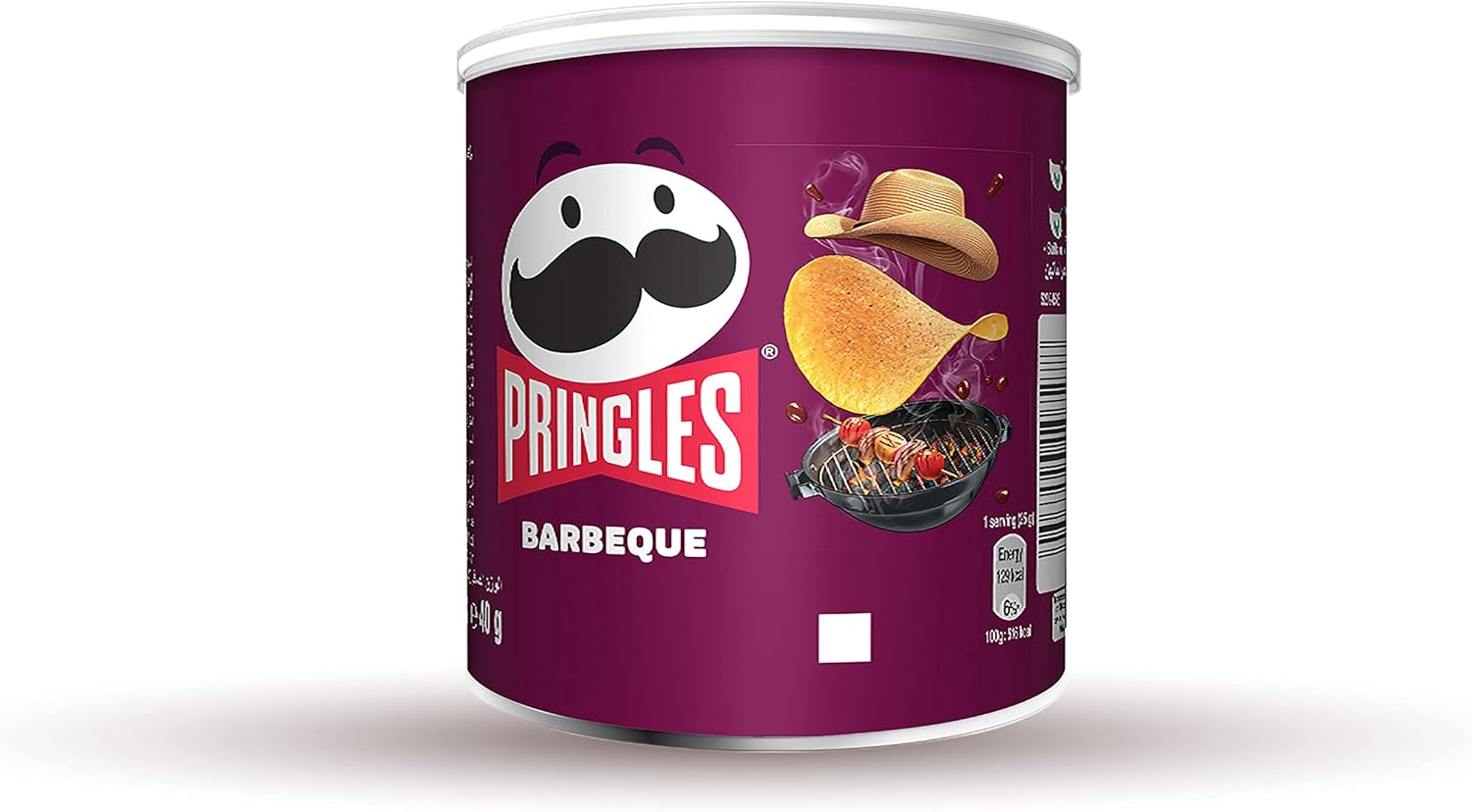 Pringles Texas BBQ Sauce Potato Chips 40 g (Pack of 12)