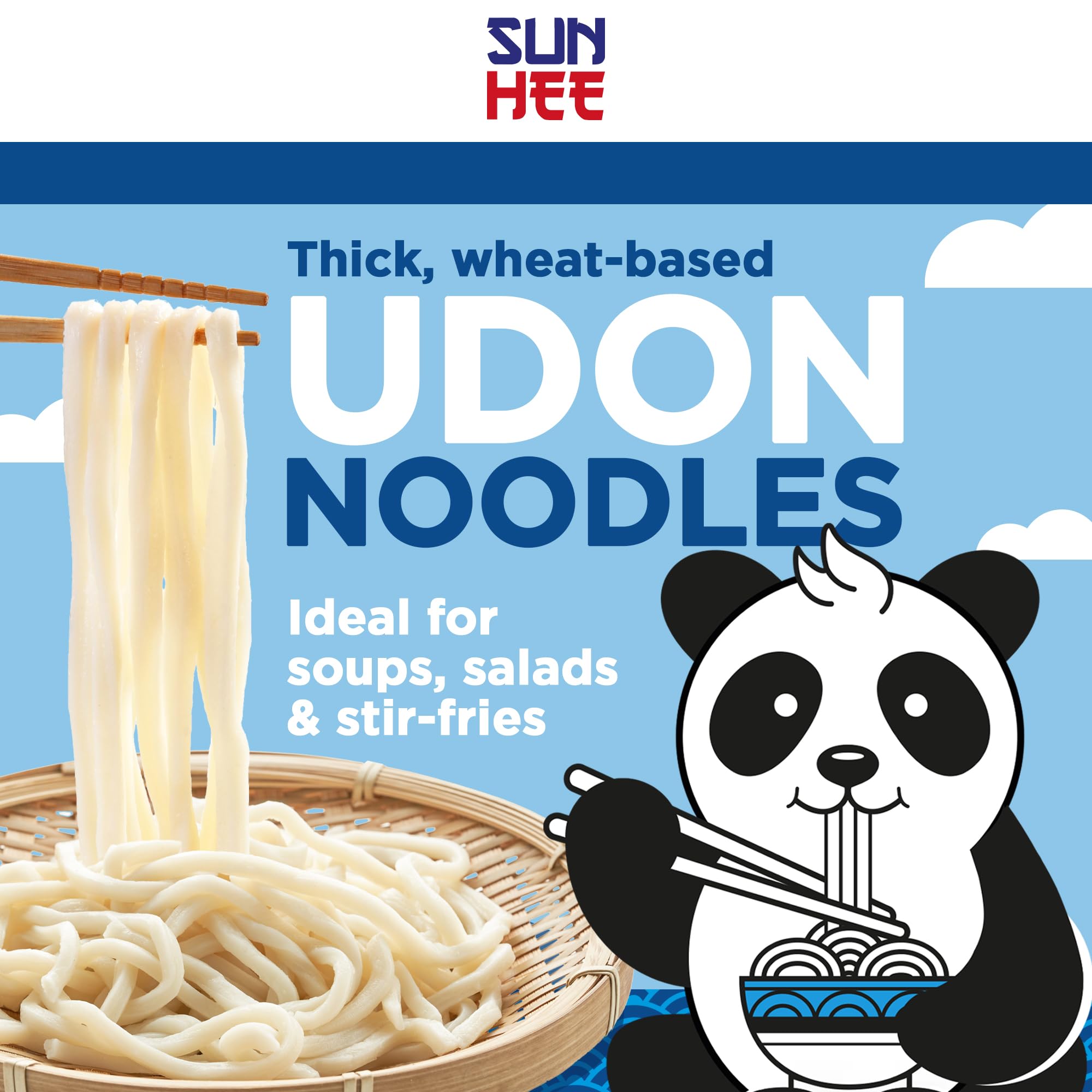 Sun Hee Udon Noodles 200g 4