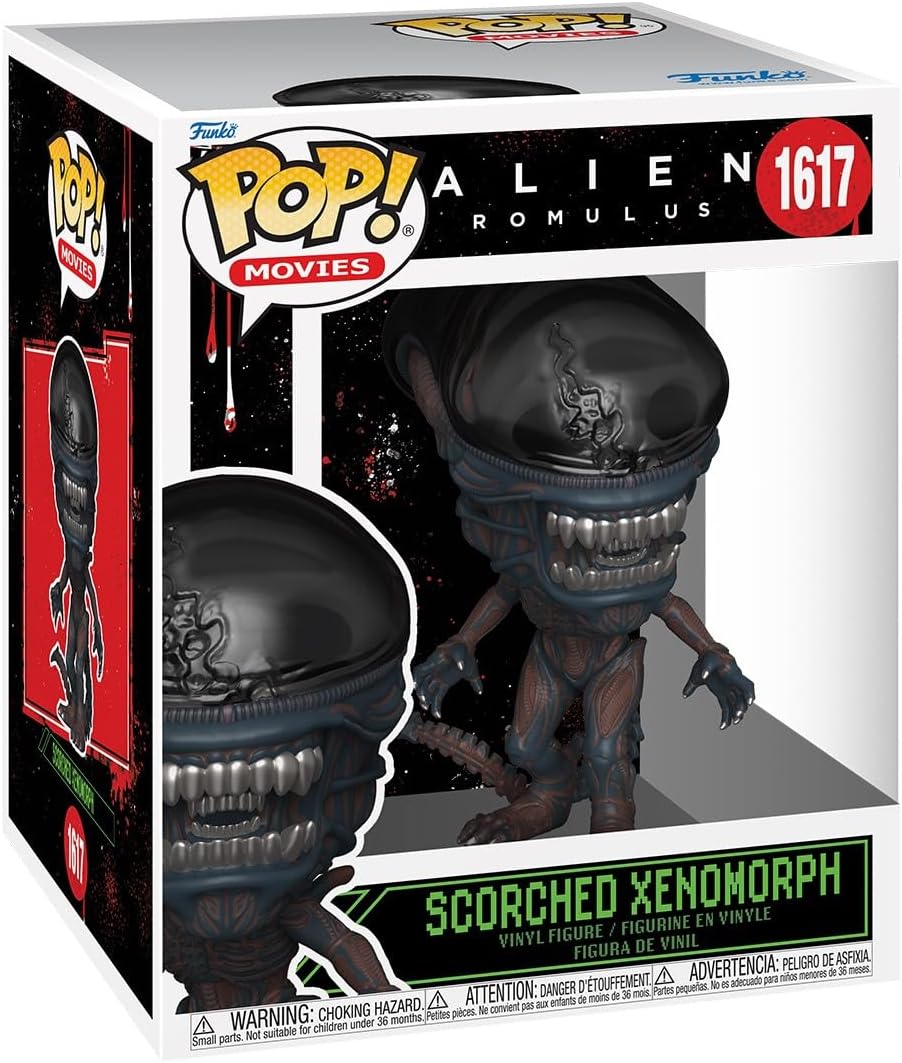 Funko Pop! Super: Alien: Romulus - Scorched Xenomorph Vinyl Figure