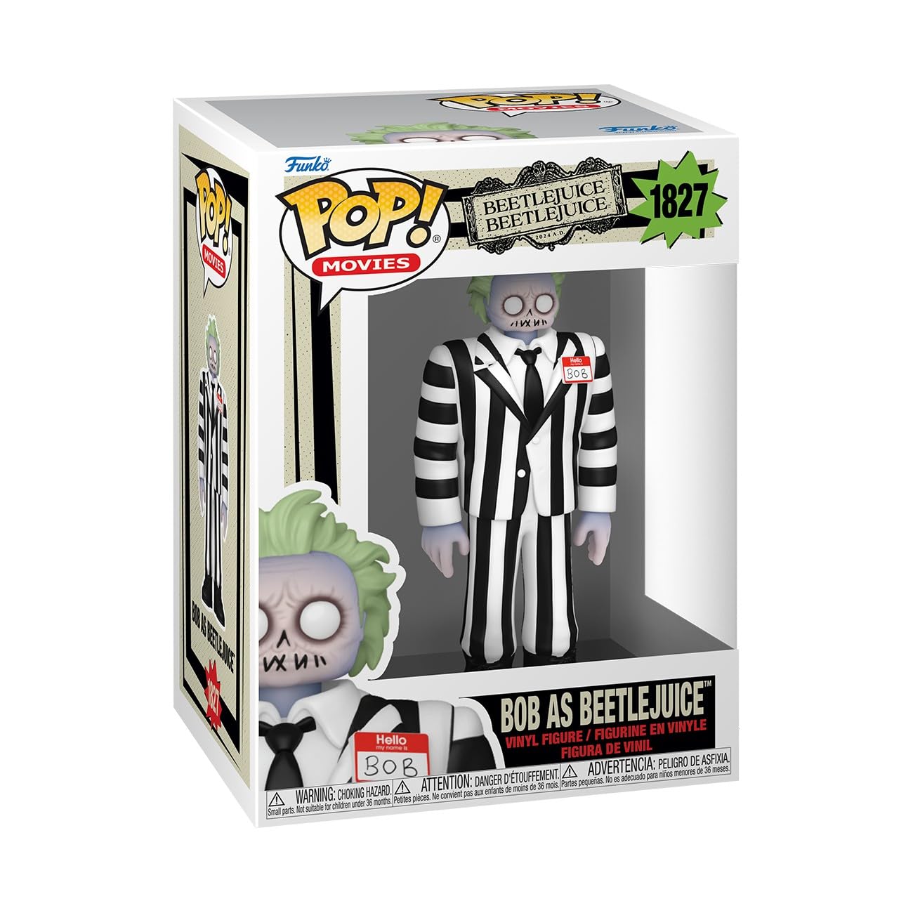 Funko Pop! Movies: Beetlejuice 2 – BOB as Beetlejuice Vinyl Figure