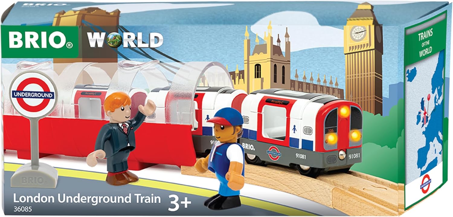 BRIO London Underground Tube Train Set - Trains of the World Special Edition 8