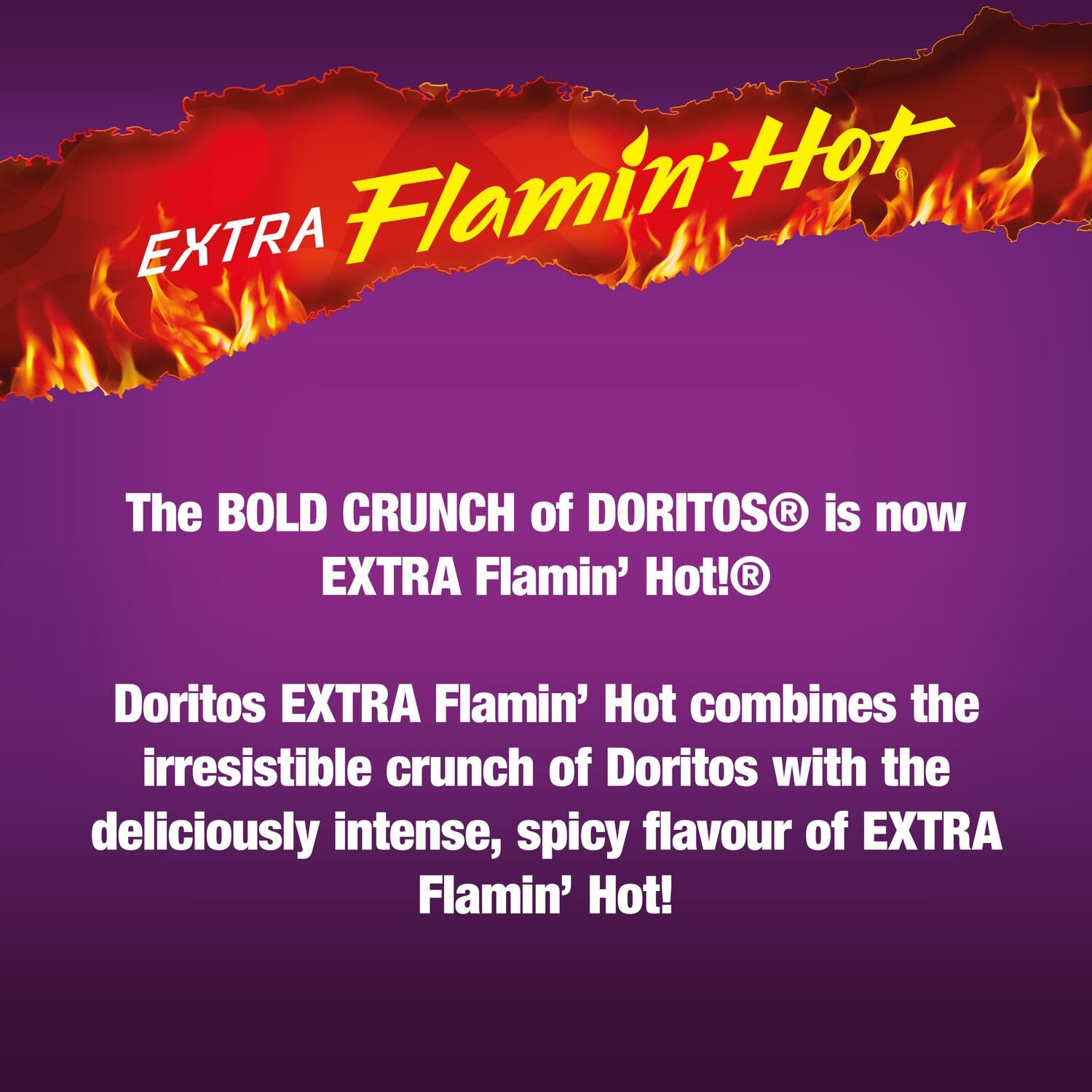 Doritos enhanced Flamin' Hot Sharing Bag Tortilla Chips 9x163g 4