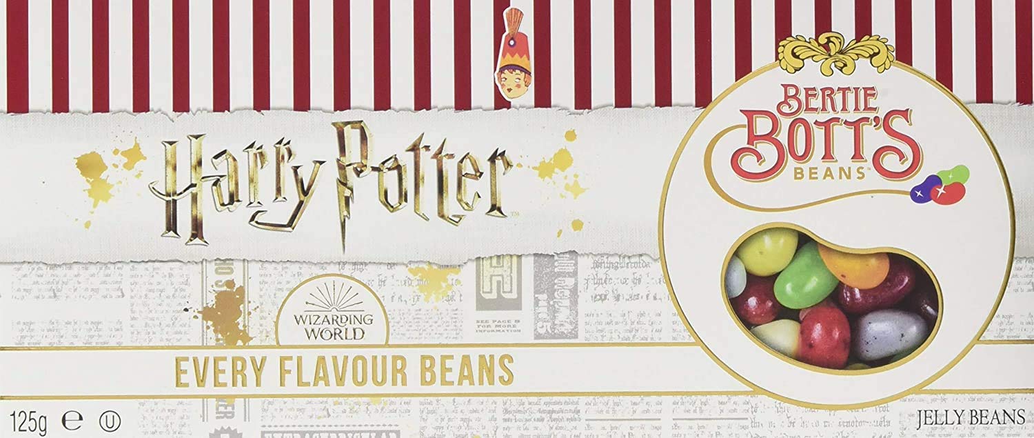 Jelly Belly Harry Potter, jede Geschmacksrichtung, Bertie Botts, Geschenkbox, 125 g