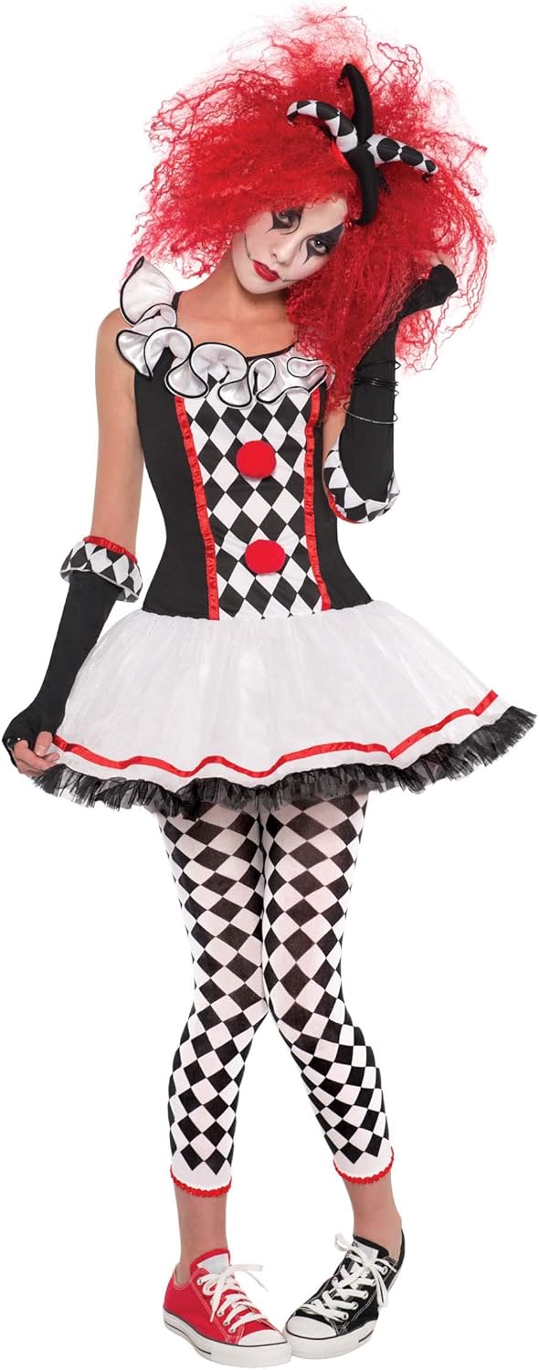 AMSCAN Harlequin Honey Jester Costume - Women's Size 8-10