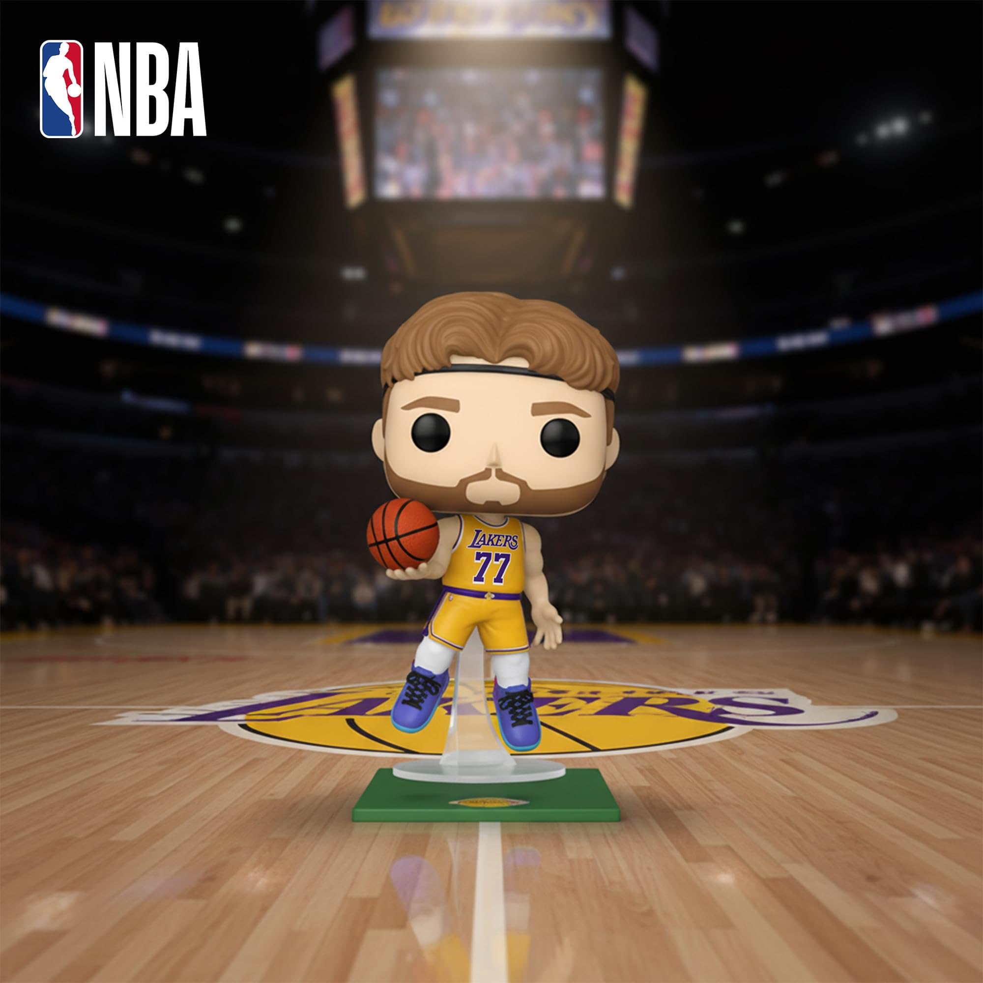 Funko Pop! NBA: LA Lakers - Luka Dončić Collectable Vinyl Figure | Icon Edition | 3.75 in