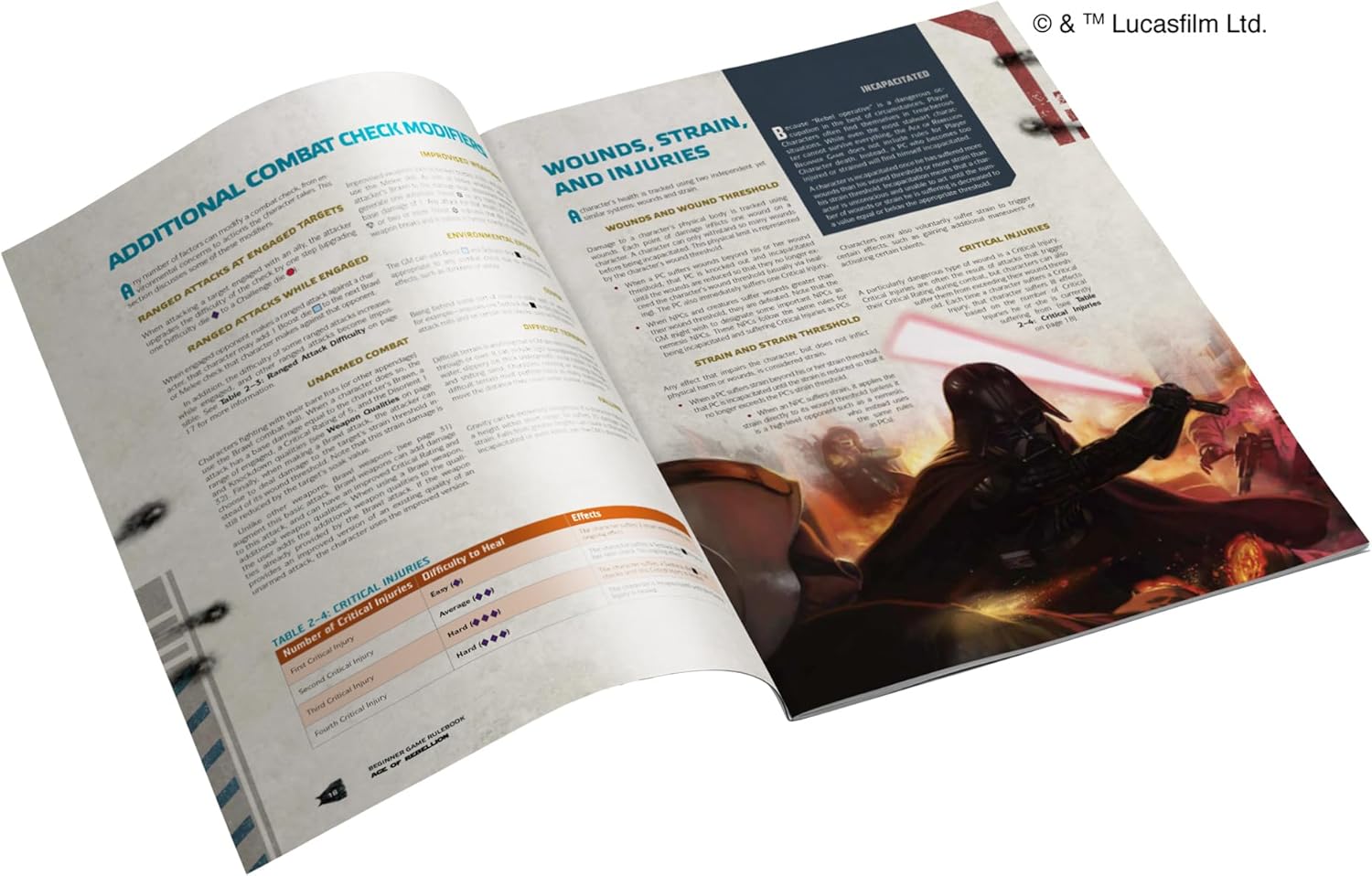 Edge Star Wars Age of Rebellion RPG Beginner Game