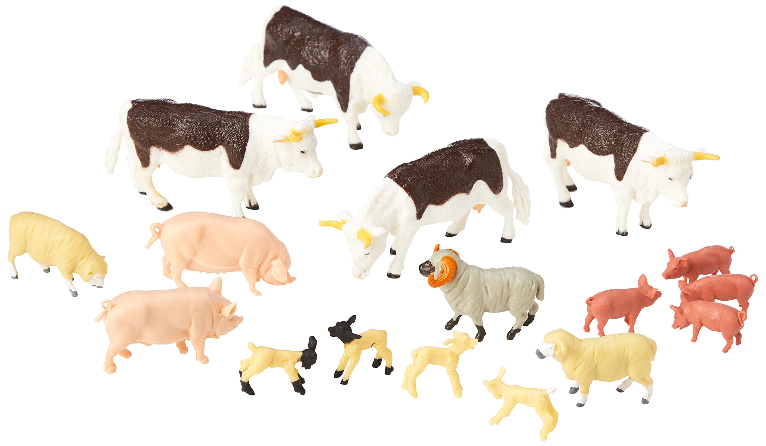 Britains 1:32 Mixed Animal Value Pack Farm Playset - Collectible Farmyard Animals for Kids 3+ 5