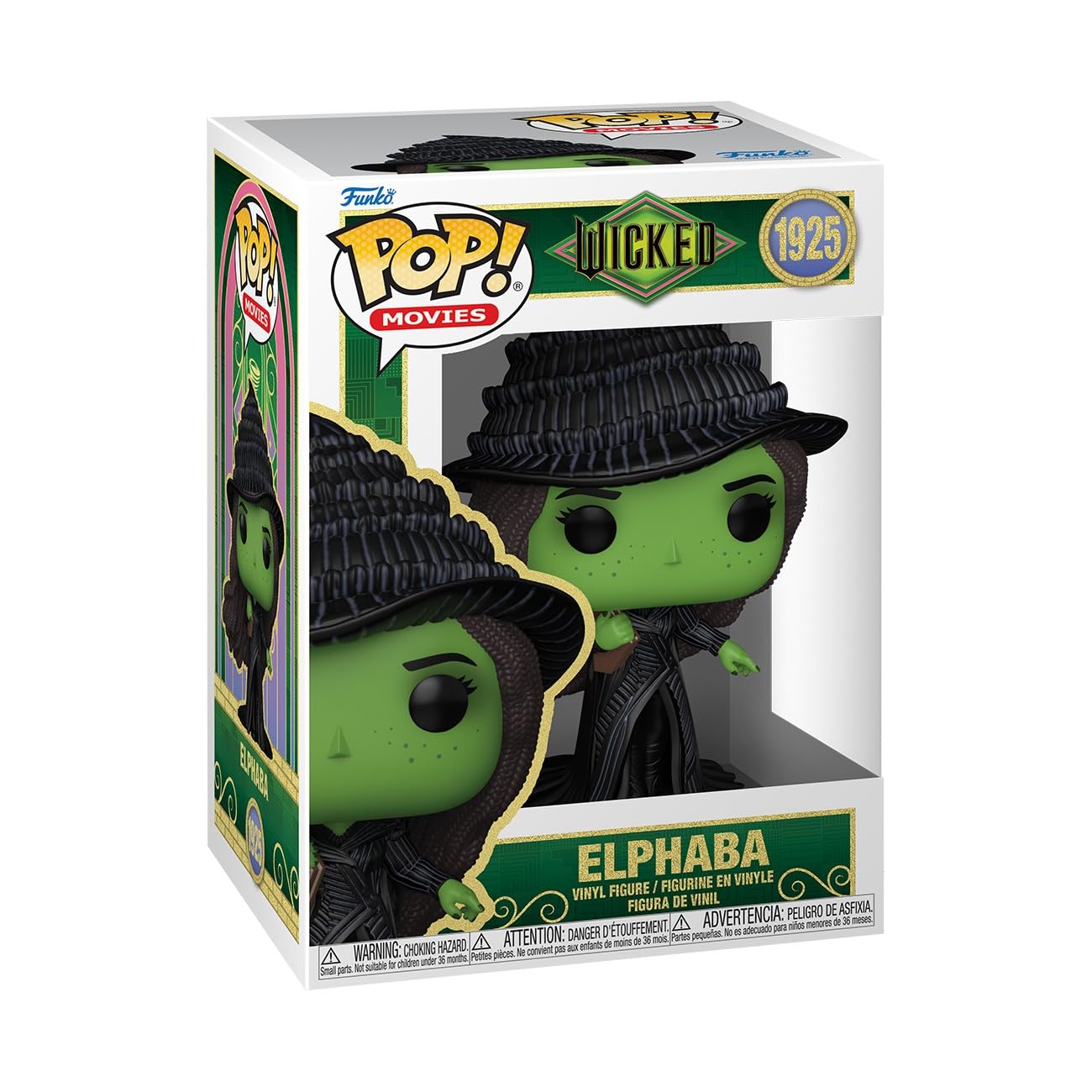 Funko POP! Movies: Elphaba (Wicked) - Collectable Vinyl Figure | Model 86672