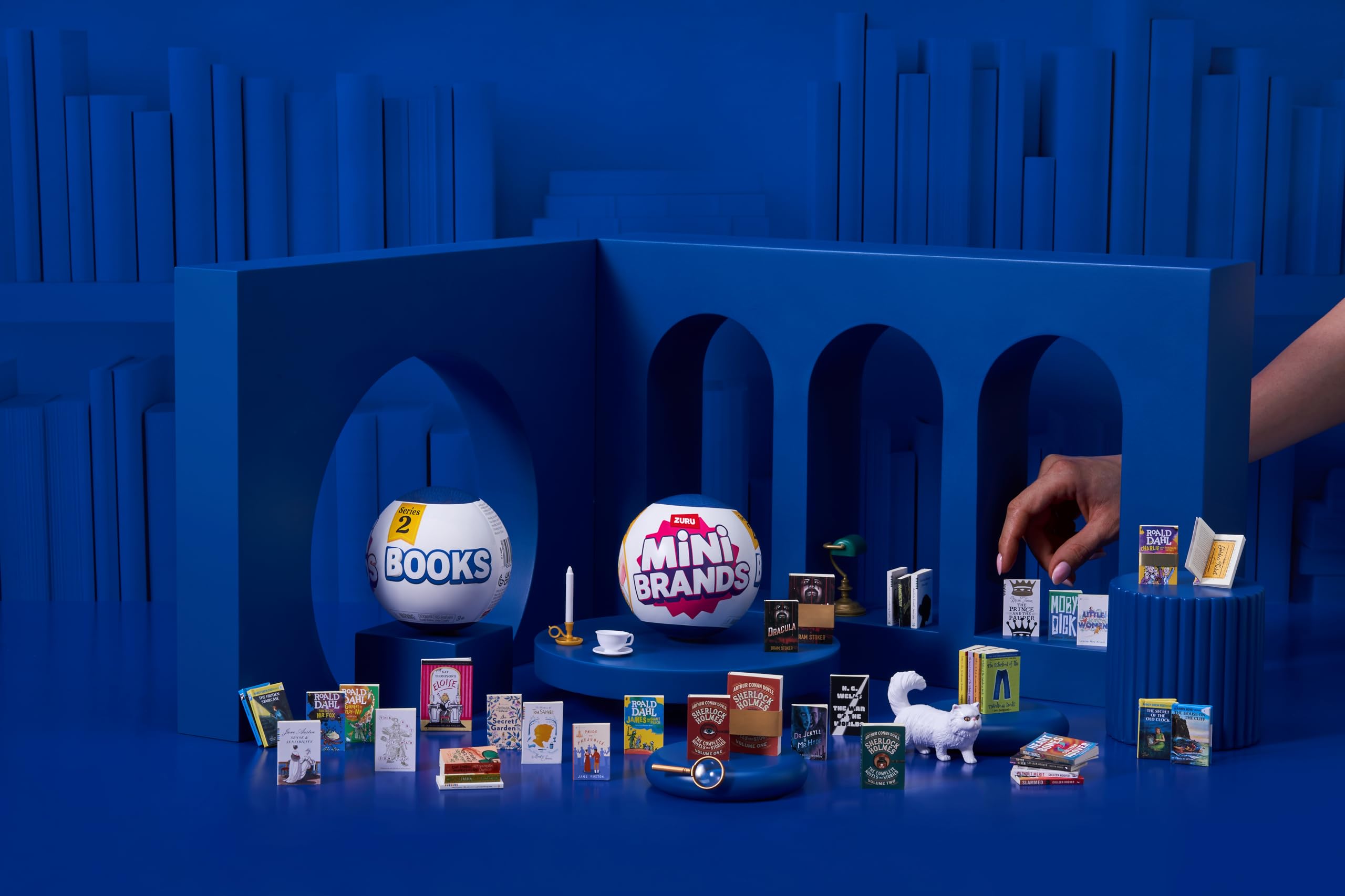 Mini Brands Mini Books Series 2 - Collectible Miniature Book Capsule by ZURU 3