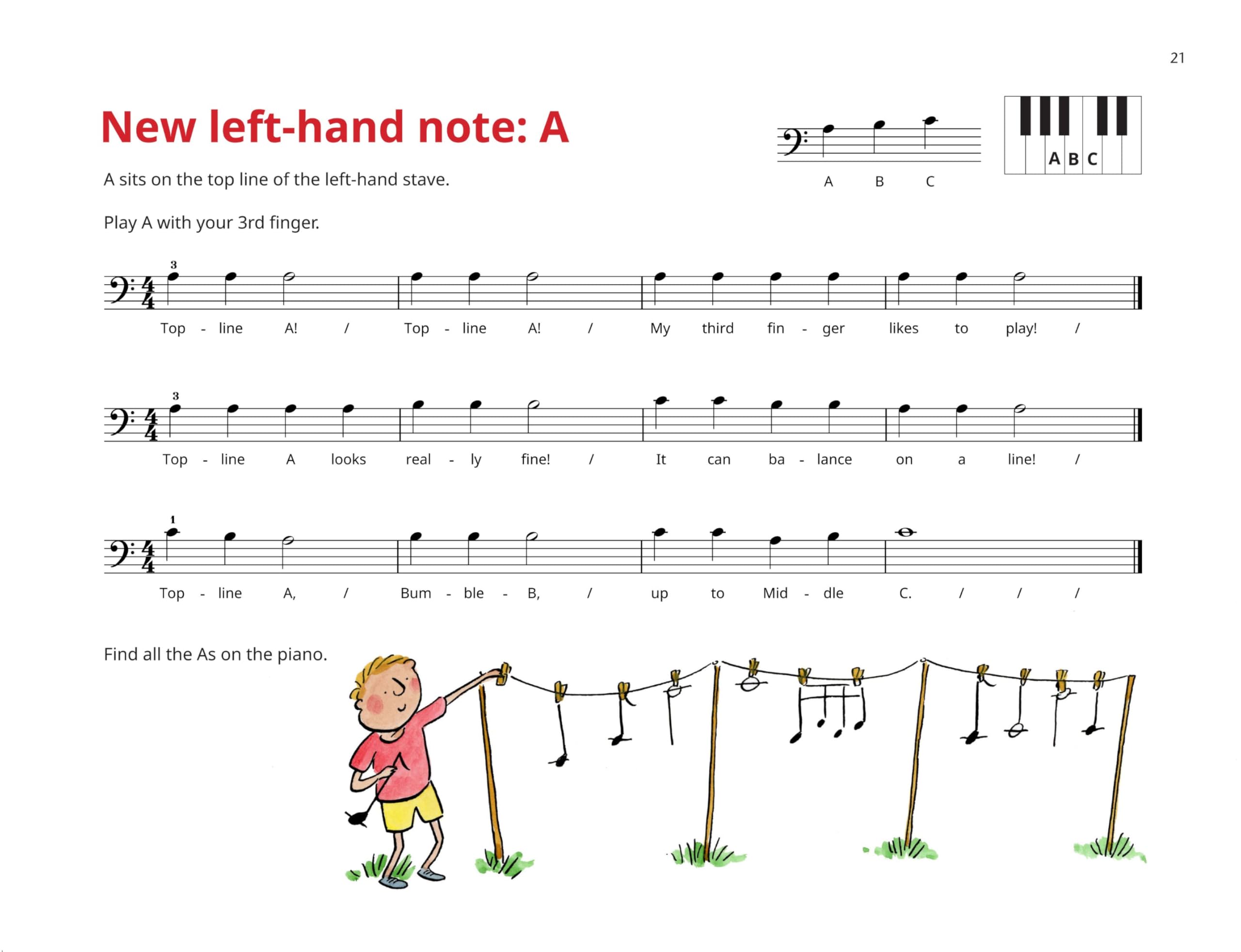 Oxford University Press Tunes for Ten Fingers (Third Edition) - Piano Book for Young Beginners | Sheet Music 5