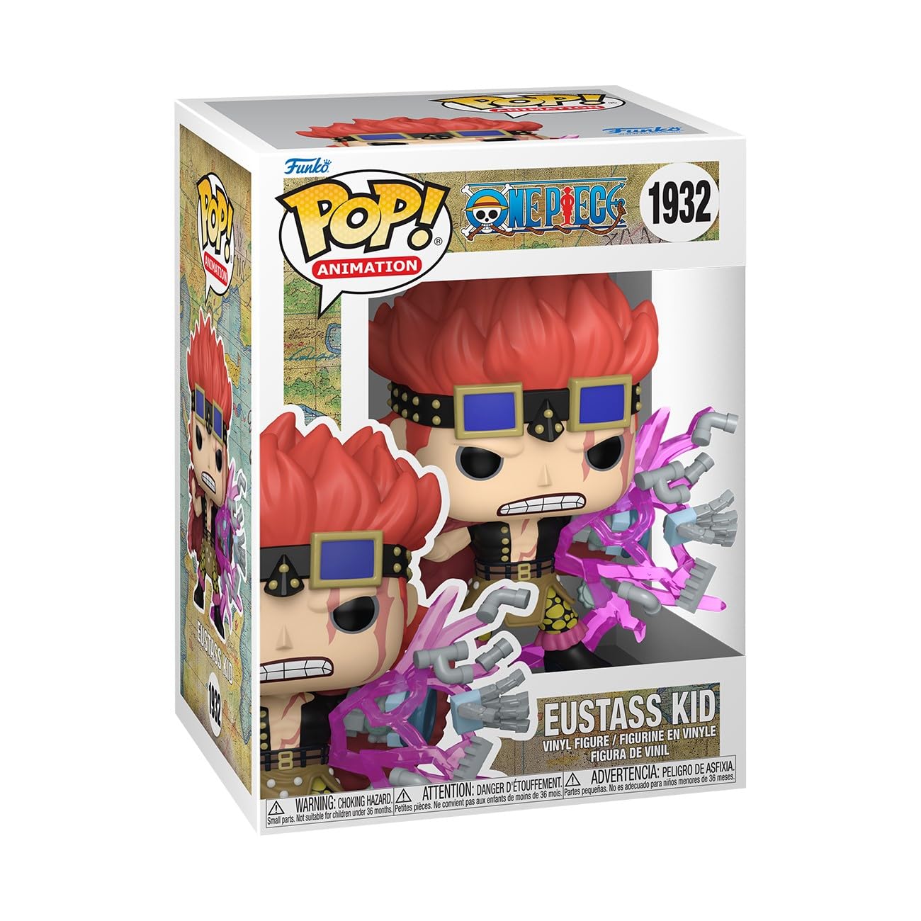 Funko Pop! Vinyl: One Piece - Eustass Kid With Awakening (Model 83807) | 3.75-Inch Figure