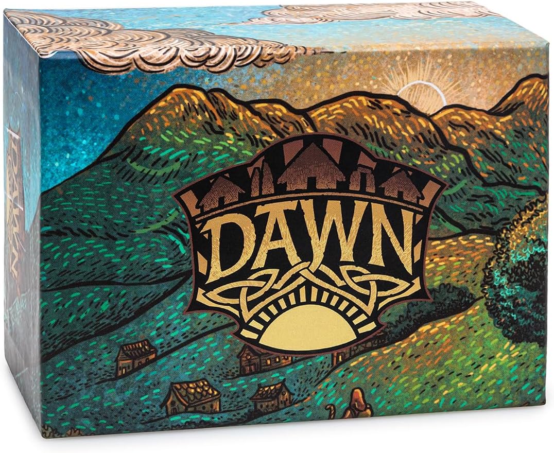 Green Meadow Games Dawn – Strategie-Kartenspiel für 3–5 Spieler mit versteckten Rollen und Plättchenplatzierung