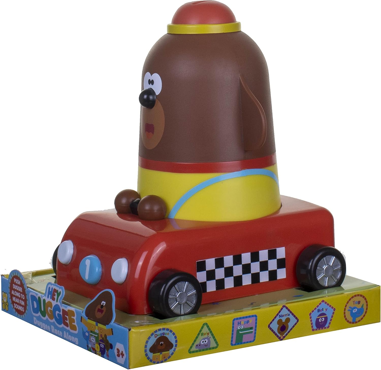 Hey Duggee Race Along Car - Push Along Vehicle with Sounds, Ages 18 Months+ 3
