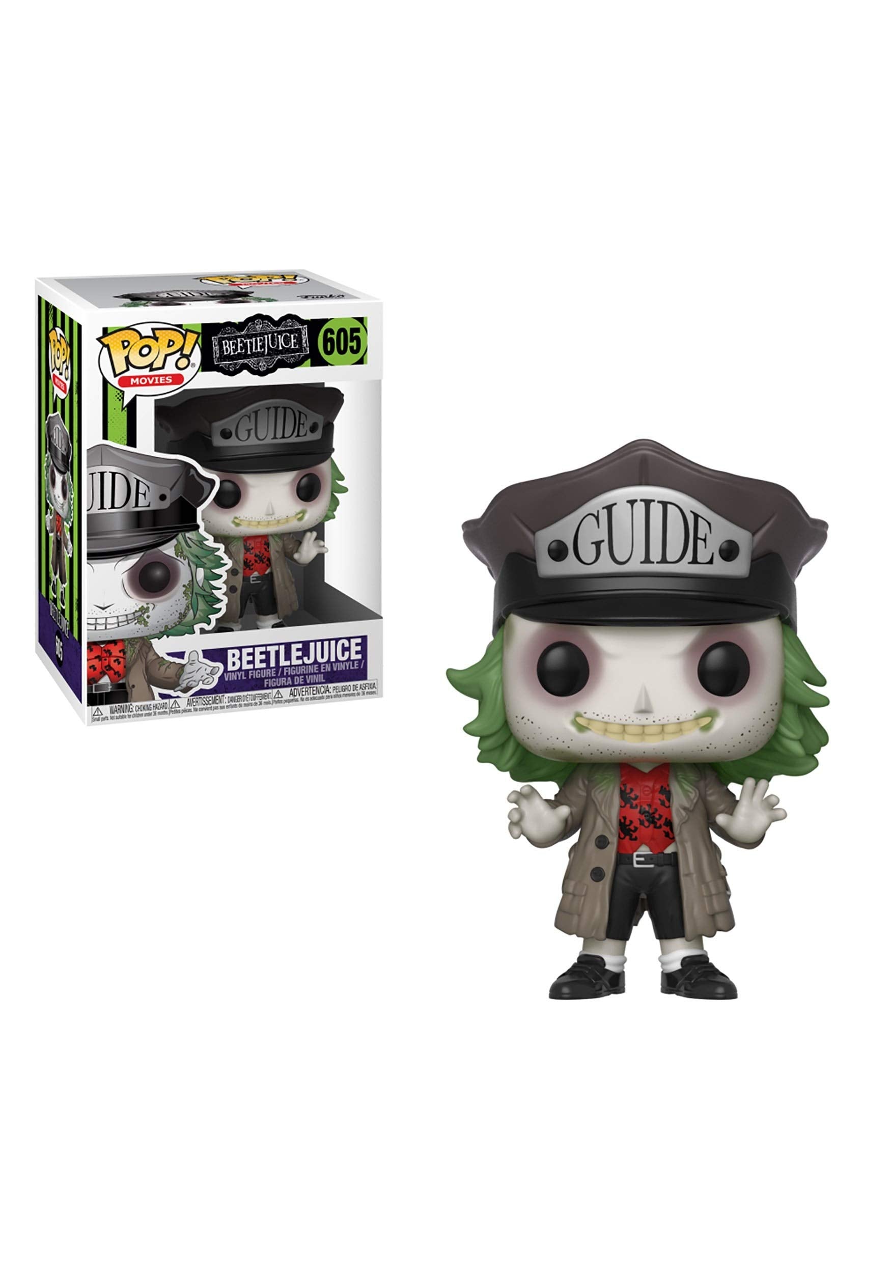 Funko Pop! Movies - Beetlejuice Guide Hat Vinyl Figur #605 3