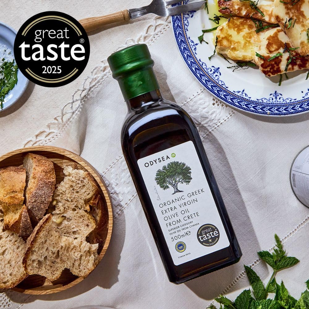 Odysea Bio-Olivenöl Extra Vergine, Griechisch, g.g.A. Chania, 500 ml 5