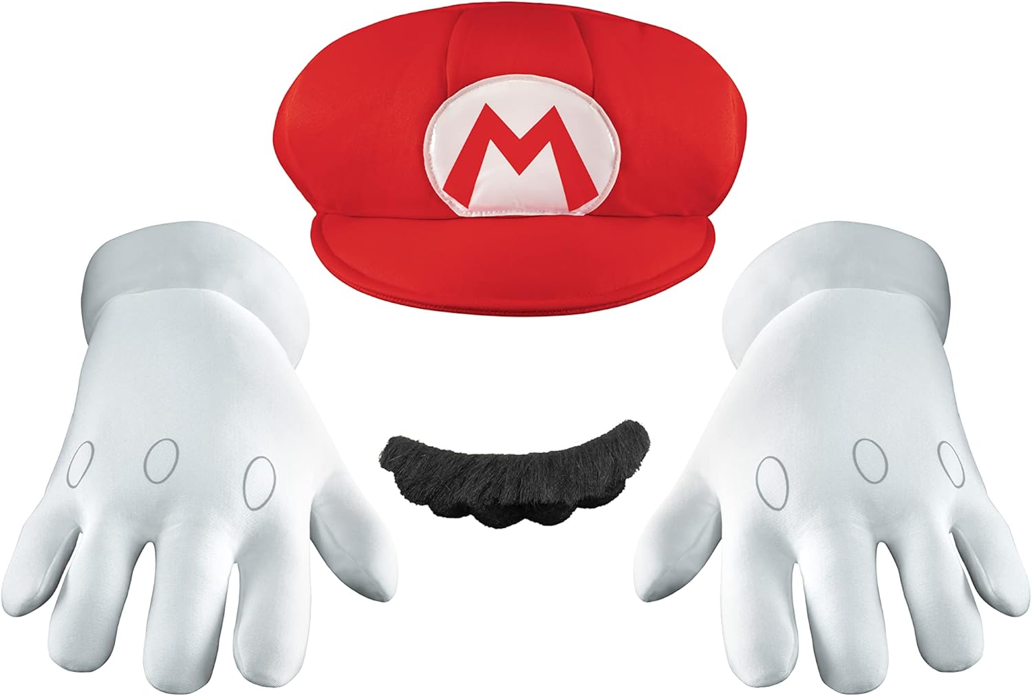 Nintendo Super Mario Brothers - Disguise Mario Hat & Moustache Costume Accessory 3