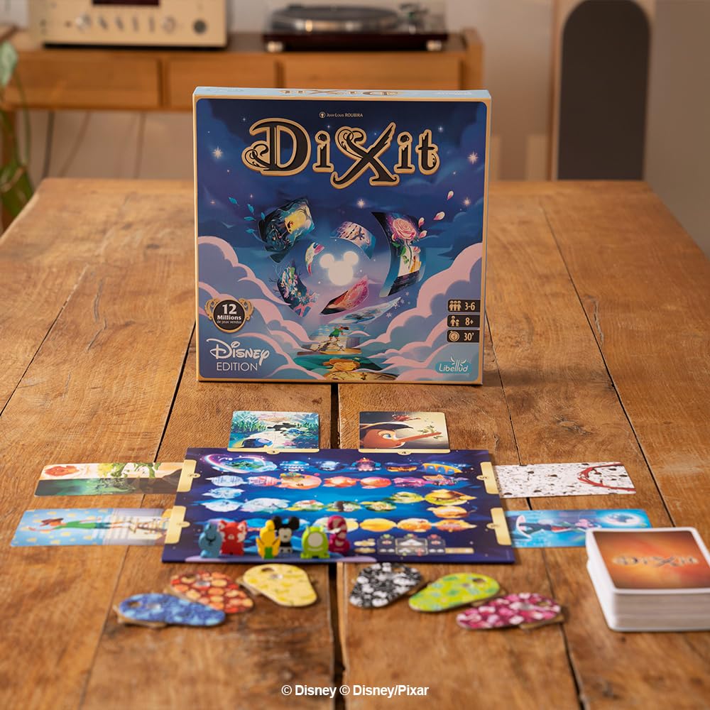 Libellud Dixit: Disney Edition Board Game | Ages 8+ | 3-6 Players | 30 Min Playtime