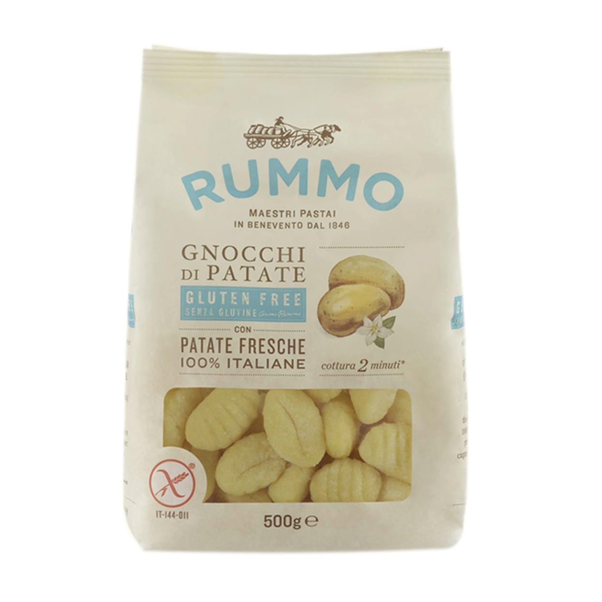 Rummo Gnocchi, Gluten Free Pasta No.117 - Authentic Italian Potato Pillows