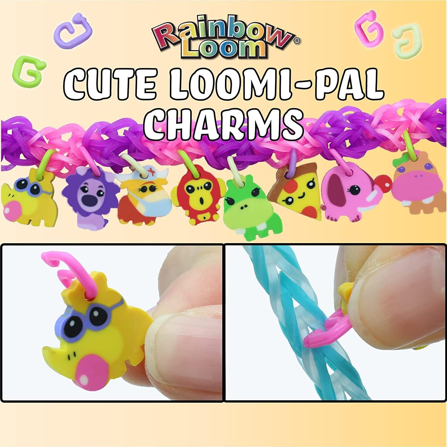 Rainbow Loom Loomi-Pals Food Series - Collectible Charm Craft Kit 8