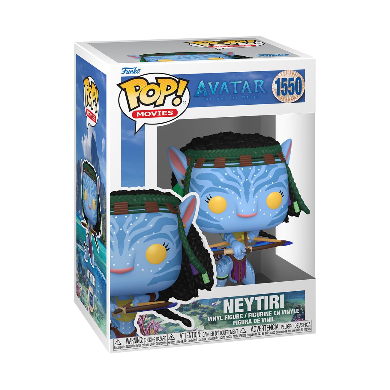 Funko Pop! Movies: Avatar: The Way of Water - Neytiri (Battle) Vinyl Figure 9