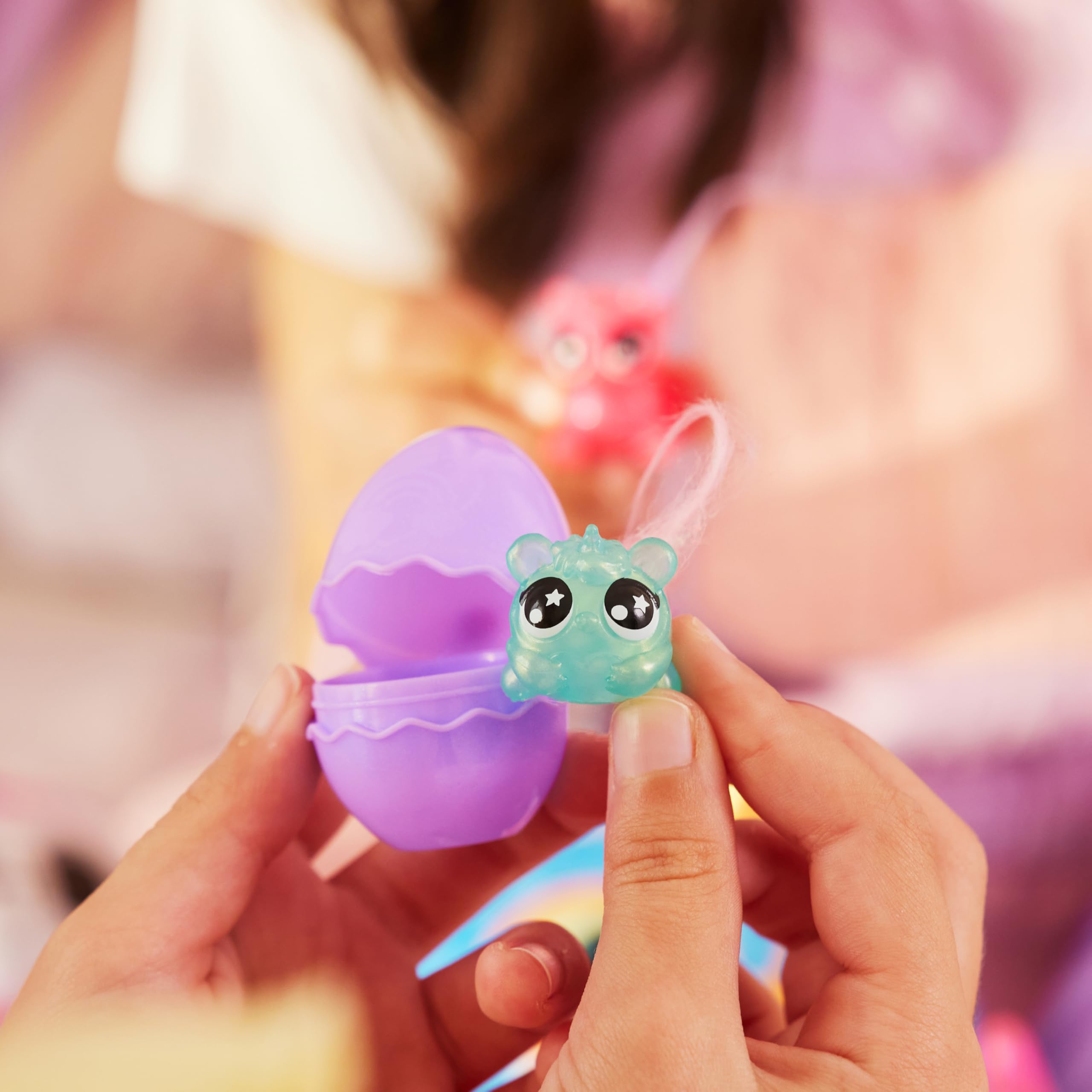 Rainbocorns Wild Heart Surprise Plush Toy - Peacock Color | Over 10 Surprises | ZURU 6