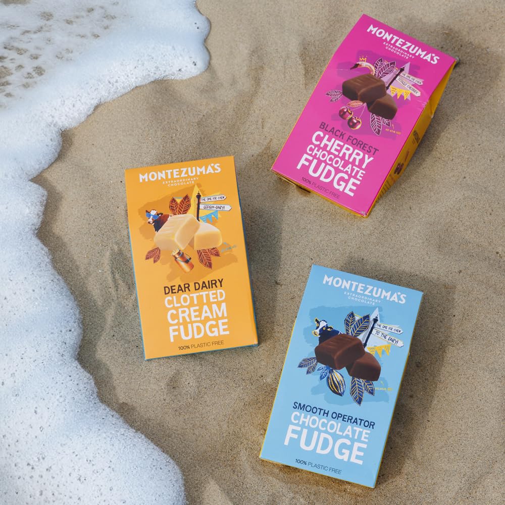 Montezuma's Smooth Operator Milk Chocolate Fudge Carton | 150g | Handmade 5