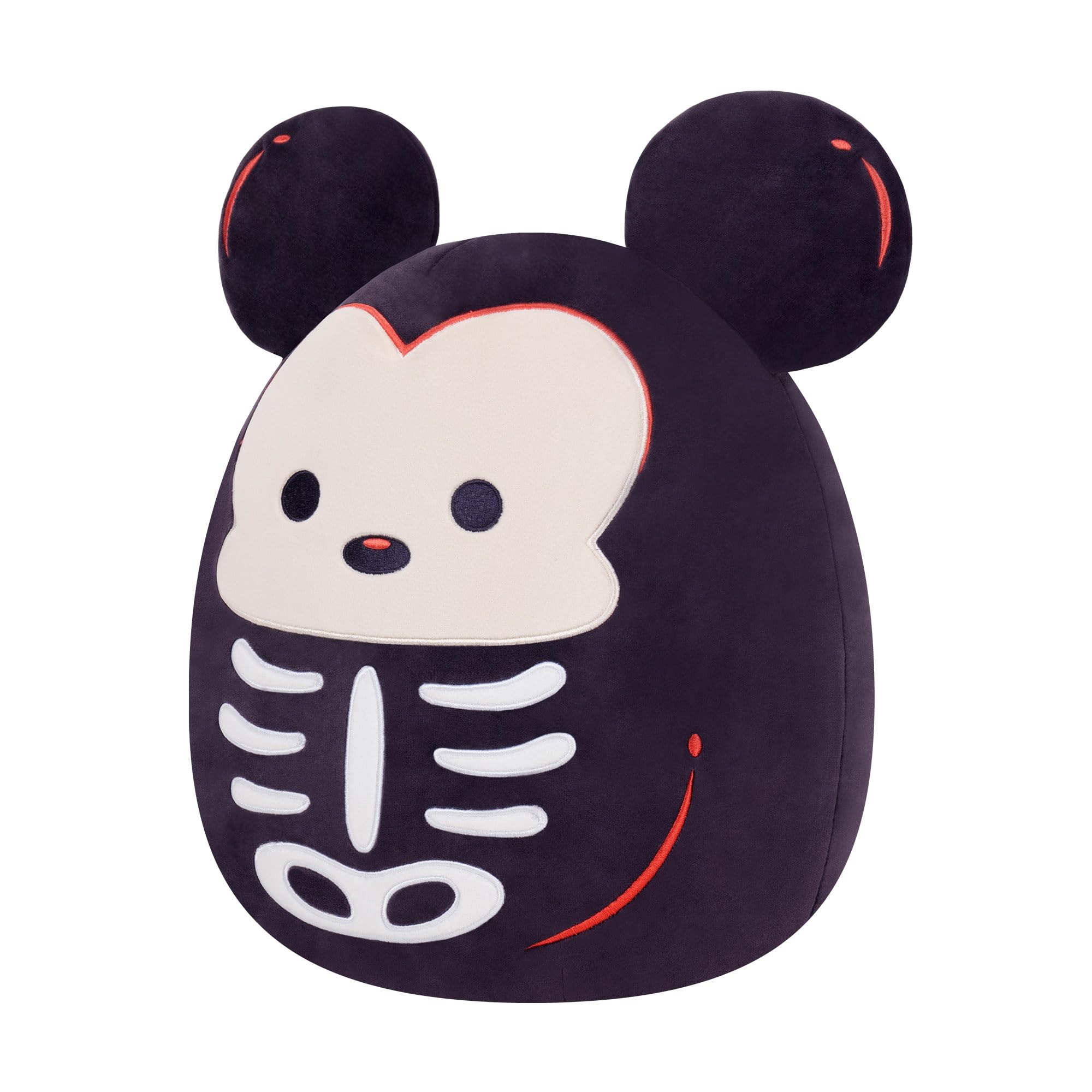 Squishmallows 8-Inch Disney Skeleton Mickey Mouse Plush - Official Halloween Toy 6