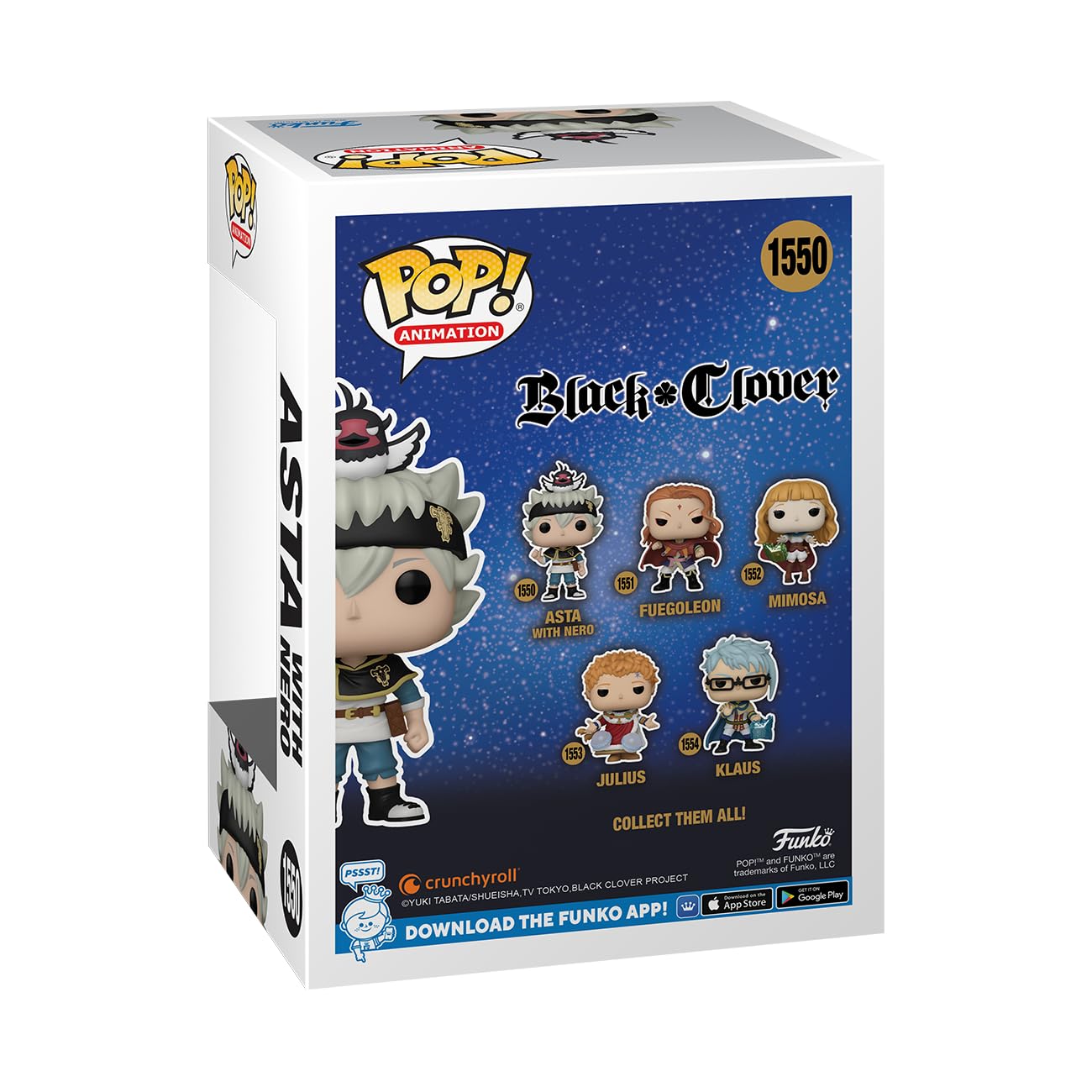 Funko POP! Animation: Black Clover - Asta With Nero - Collectable Vinyl Figure - Gift Idea - Official Merchandise - Toys for Kids & Adults - Anime Fans - Model Figure for Collectors and Display 6