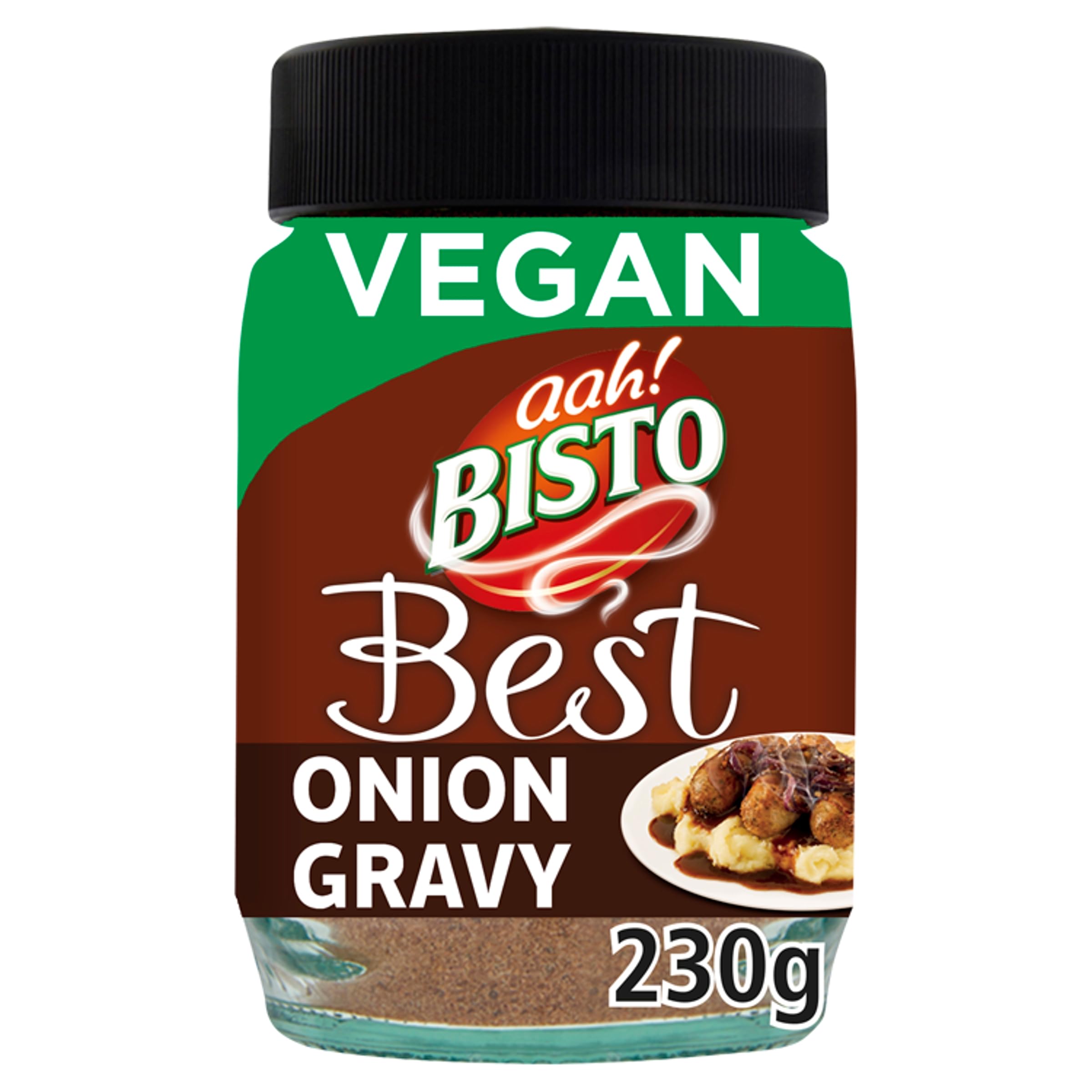 Bisto - Bestes veganes Zwiebelsoßengranulat, 230 g Glas