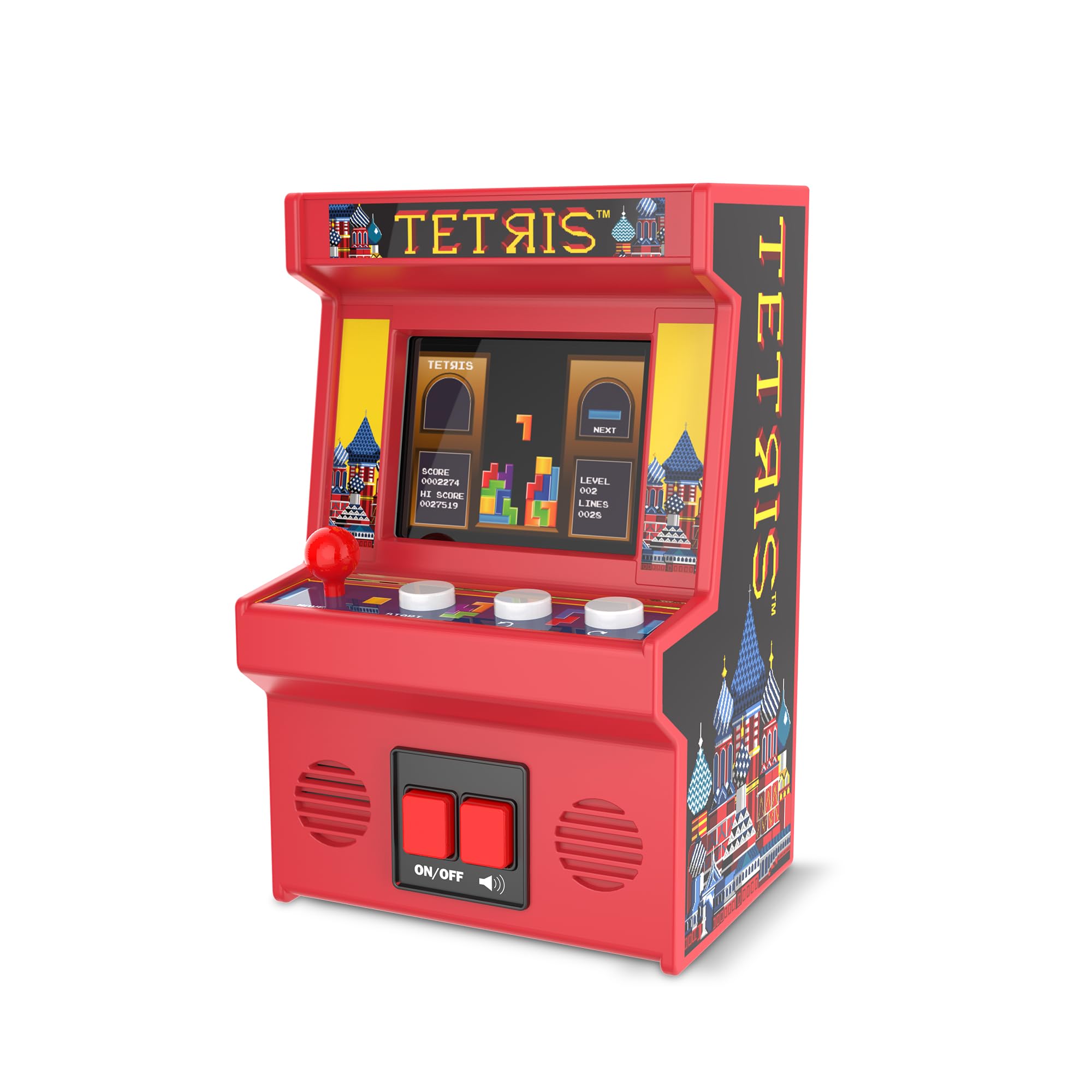 Mini Tetris Arcade Game Machine - Retro Electronic Handheld with Color Screen, Ages 8+ 4